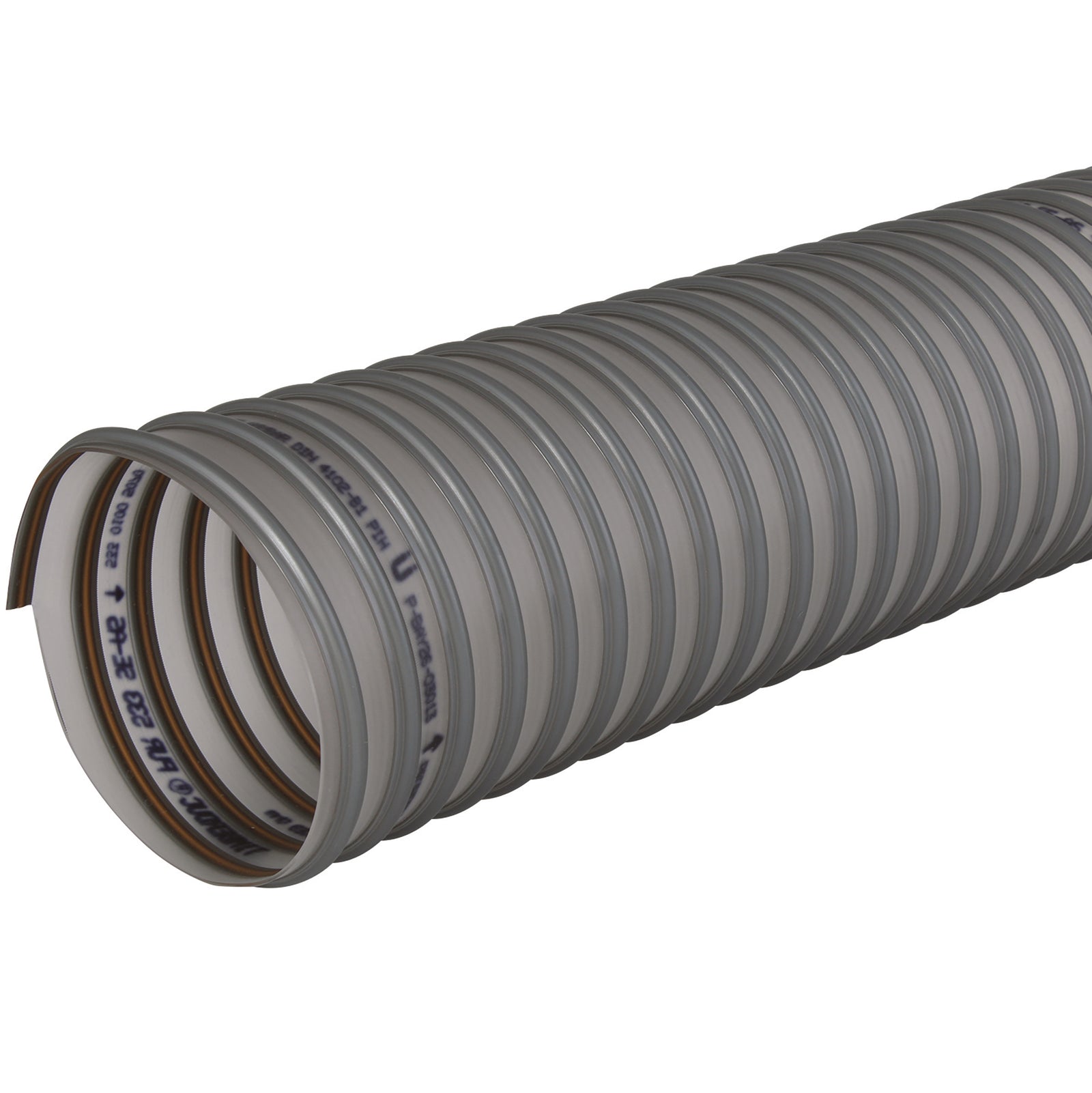 Norres 533-0100-0000 - 100mm Flame Ret Pur 0.7mm Wall 10M