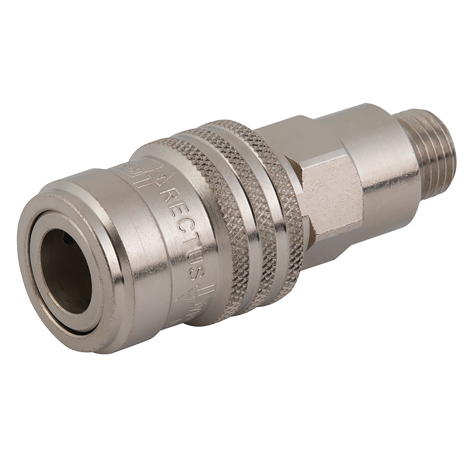 Parker Rectus 1400KEAW13SPN - 1/4" BSPT Male Coupling