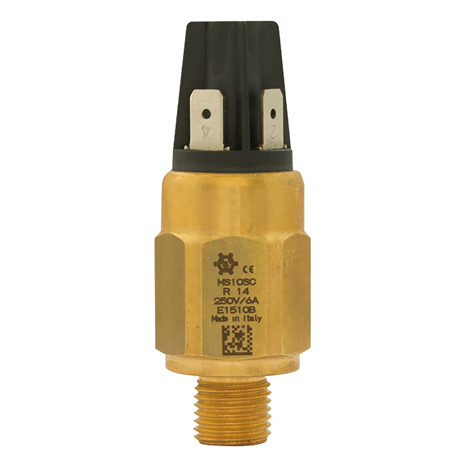 Elettrotec MS2SCBNTR14 - G1/4" Spdt Adjust. Pres. Switch 0.2-2