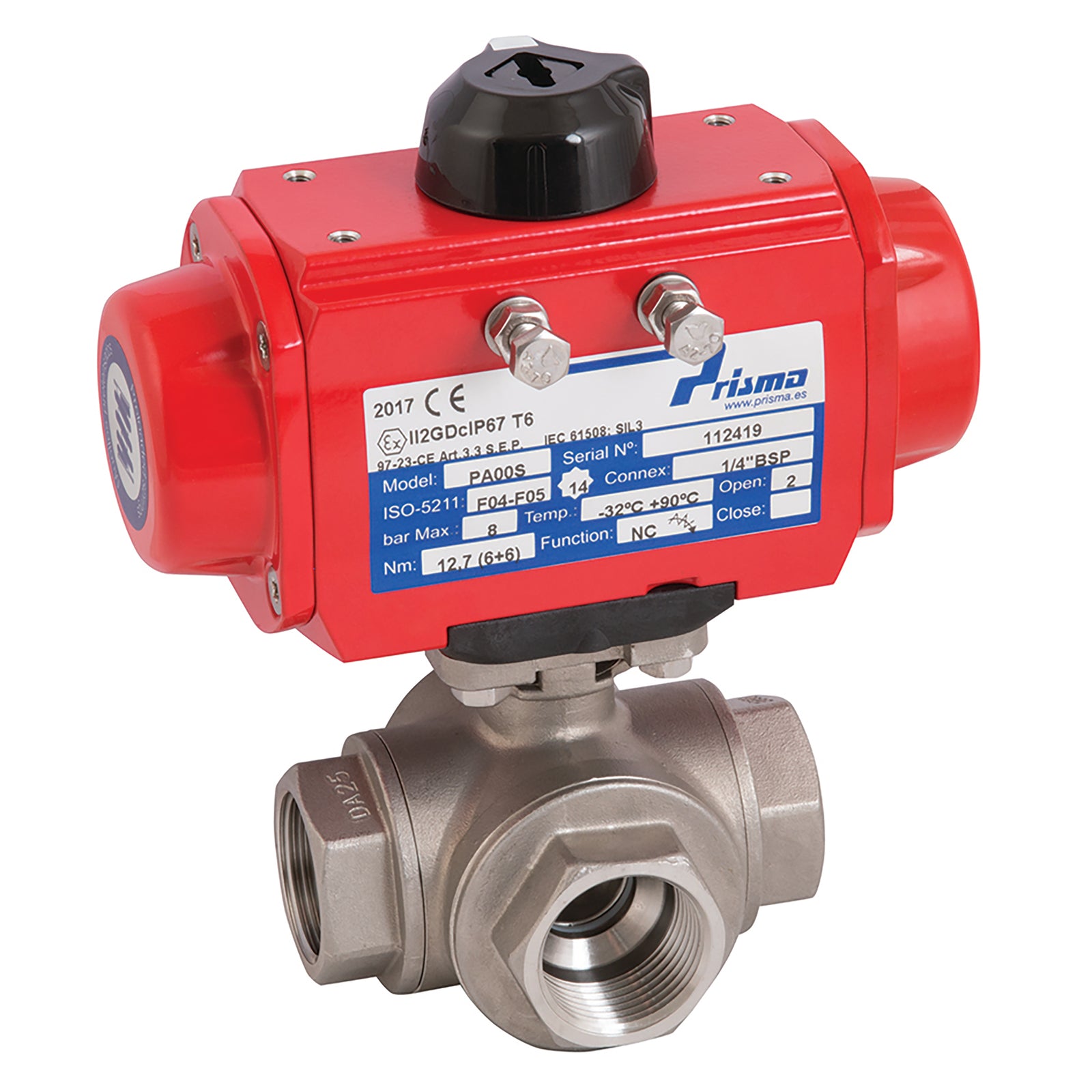 Prisma SA 2057DL 02 2057DL 02 1/4" Sa L Port
