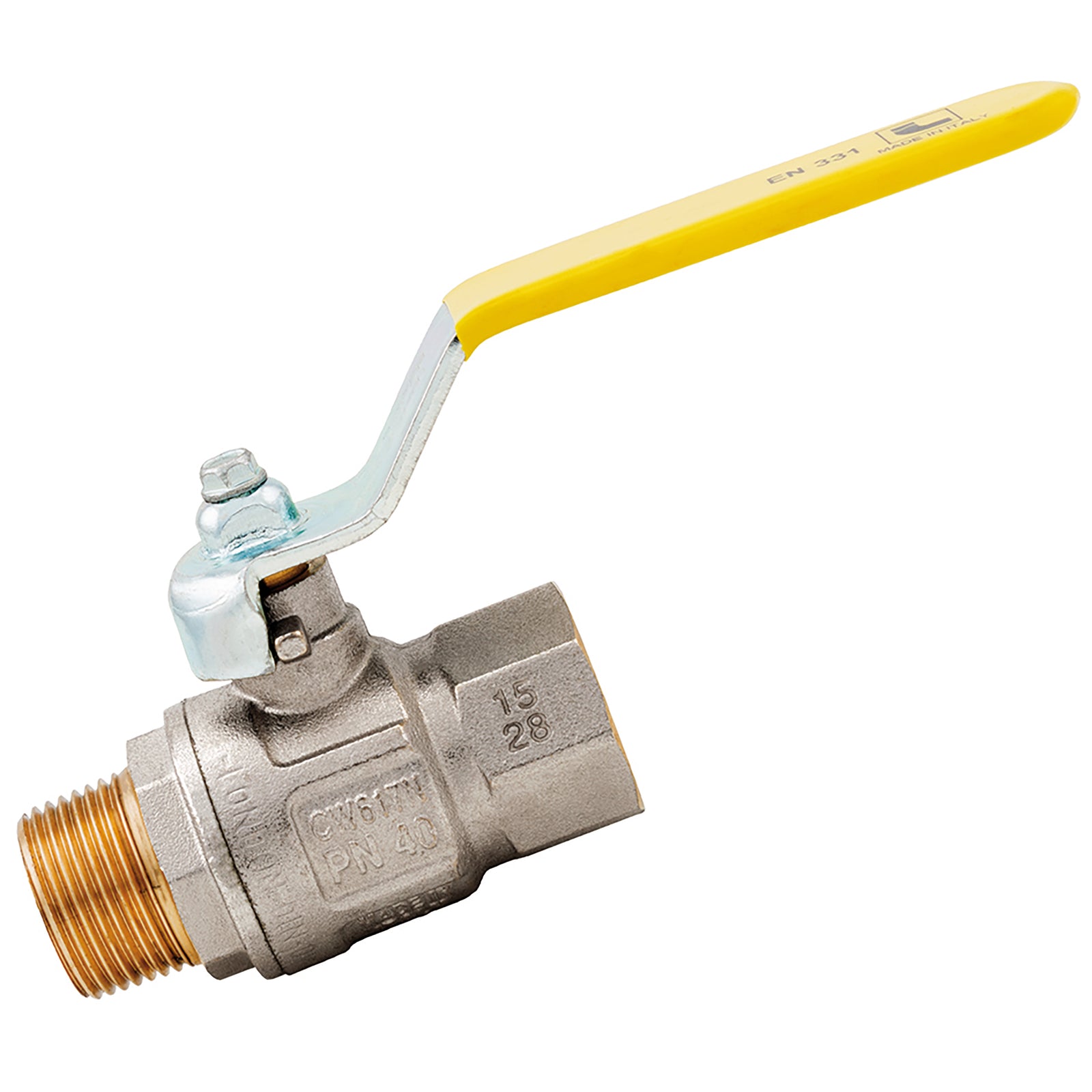 ITAP IT267-114 - 1.1/4" BSPT 249 Brass Ball Valve Suitable For Gas