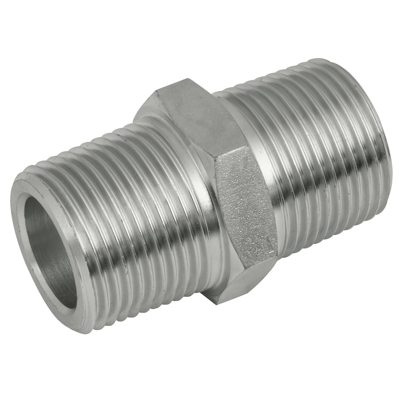 Brennan 60-6018-08-06 - 3/8" BSPT X 1/2" BSPT M/M Adaptor