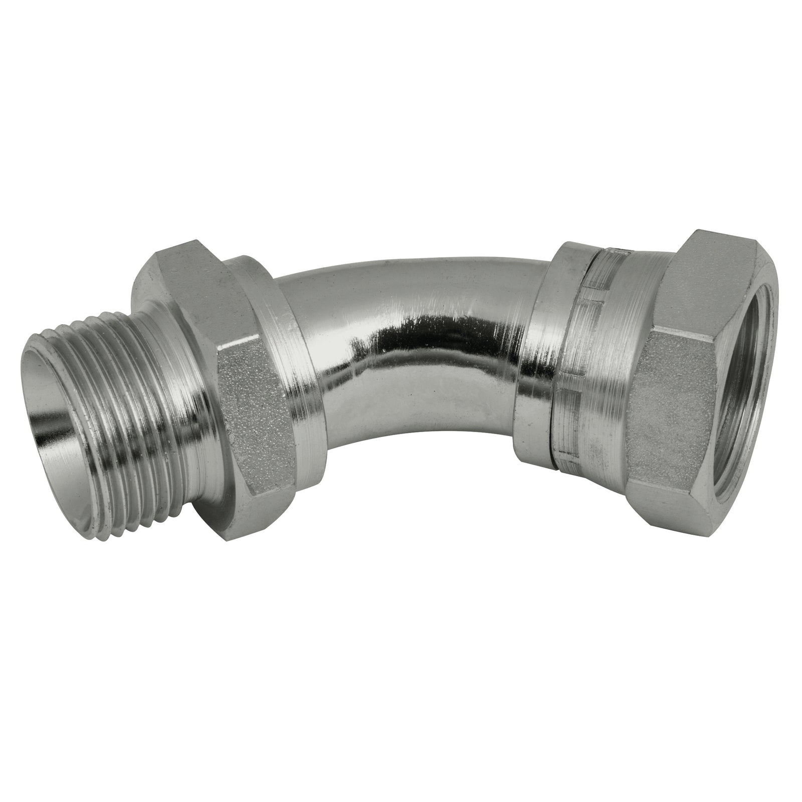 Brennan 60-6011-08-08 - 1/2" BSP Male X BSP Swivel Female 45 Deg