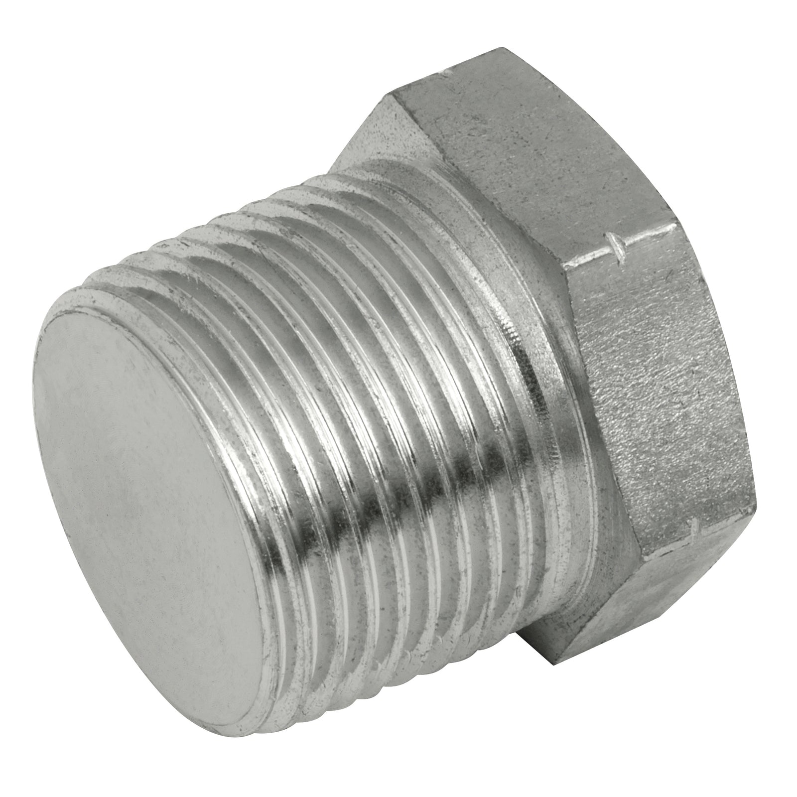 Brennan 60-6032-16 - 1" BSPT Male Hollow Plug Steel
