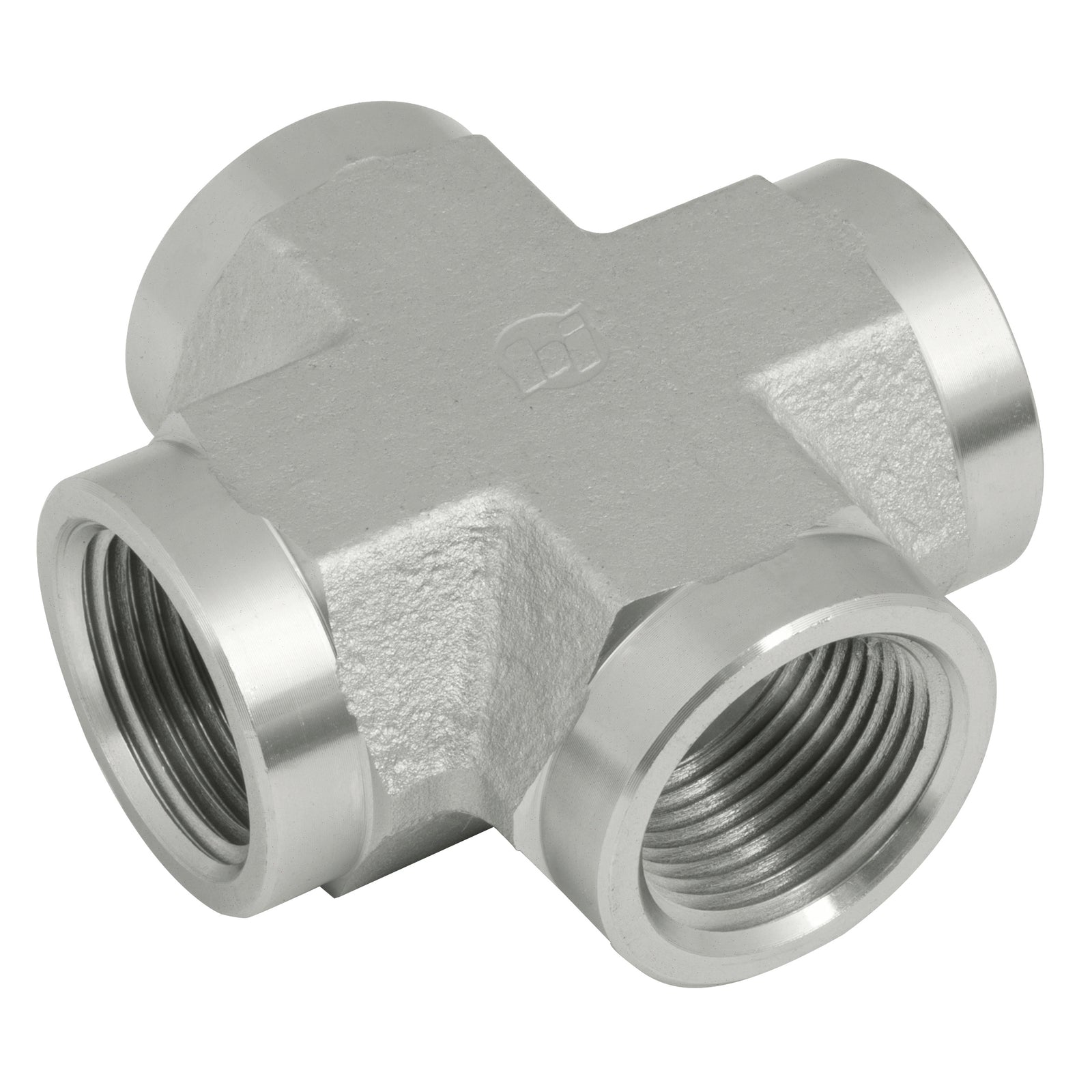 Brennan 50-5652-24 - 1.1/2"Nptf Equal Fem Cross Steel