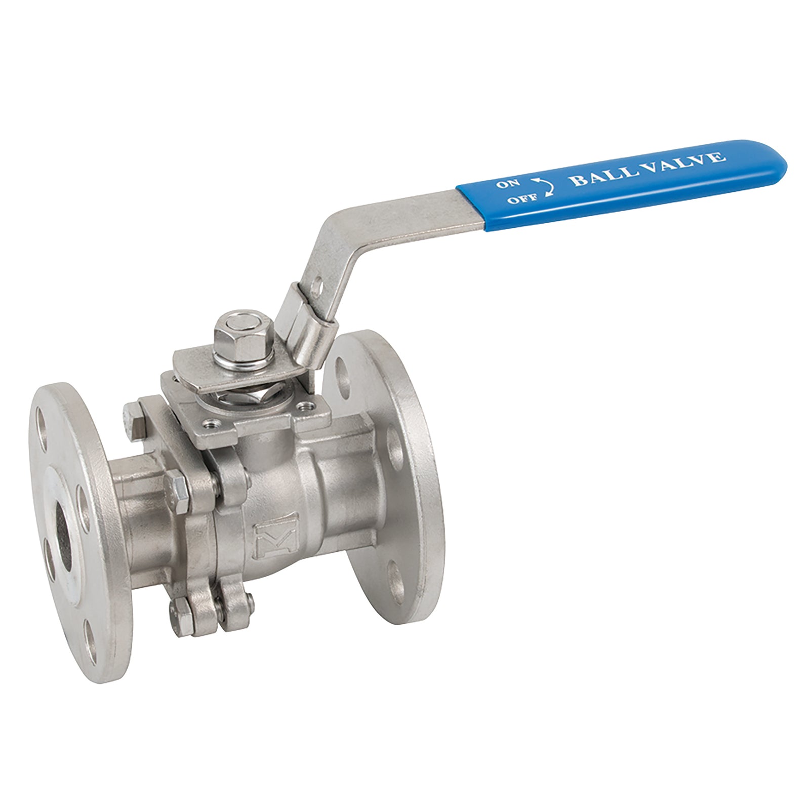 Haitima 2020S 10 10 2.1/2" Asa150 Flange S/S 2Pc Fbbv Lvr Op