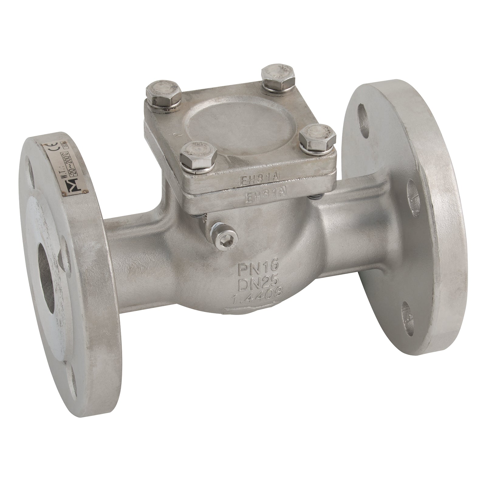 Haitima 2024SL16 14 14 6" Pn16 Flanged St/St Swing Check Valve
