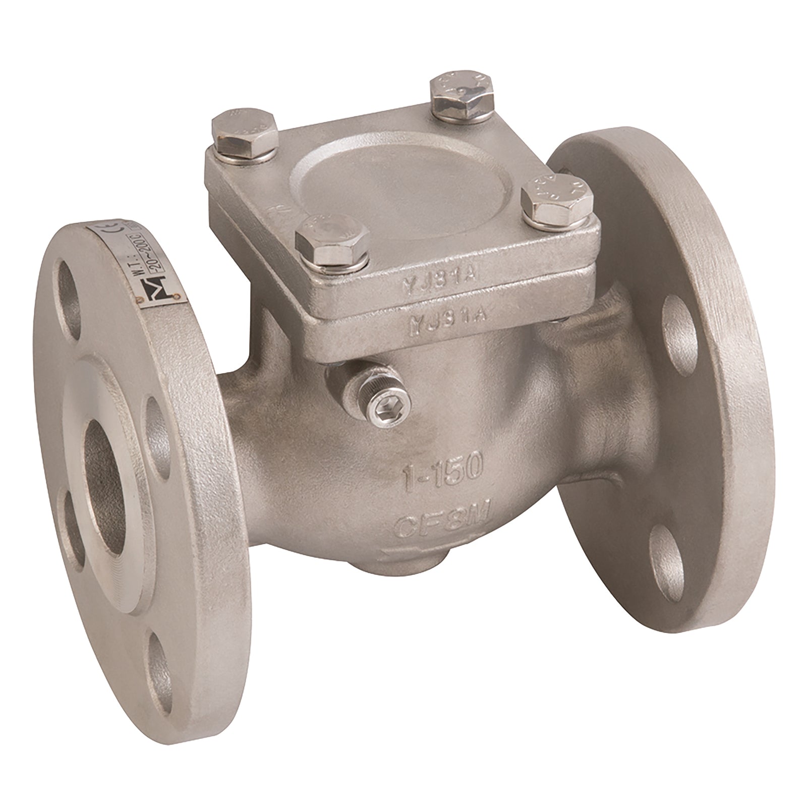 Haitima 2024SL150 12 12 4" Asa150 Flanged St/St Swing Check Valv