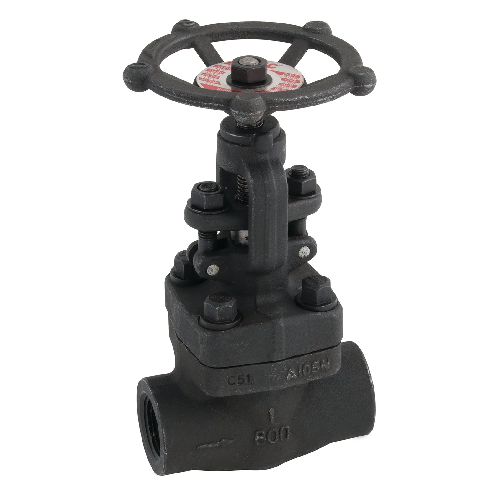 ICP Valves GL800C-34S - 3/4" Sw #800 Globe Valve Hand Wheel Op