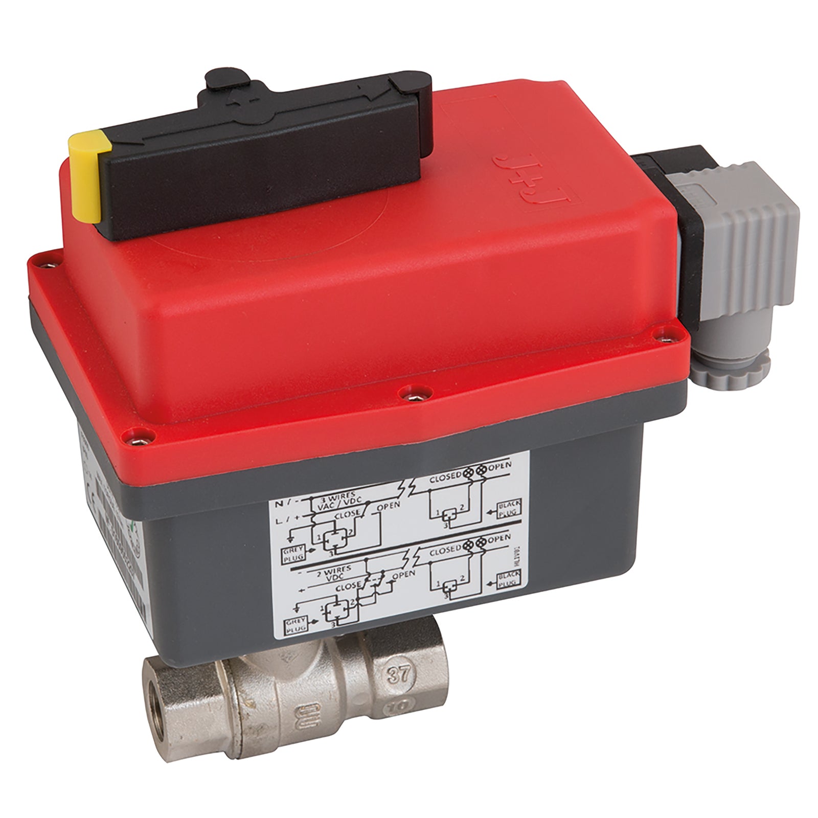 J+J L10 1021-14 1021-14 1/4" BSP Brs Bv F/W J2L10 Act