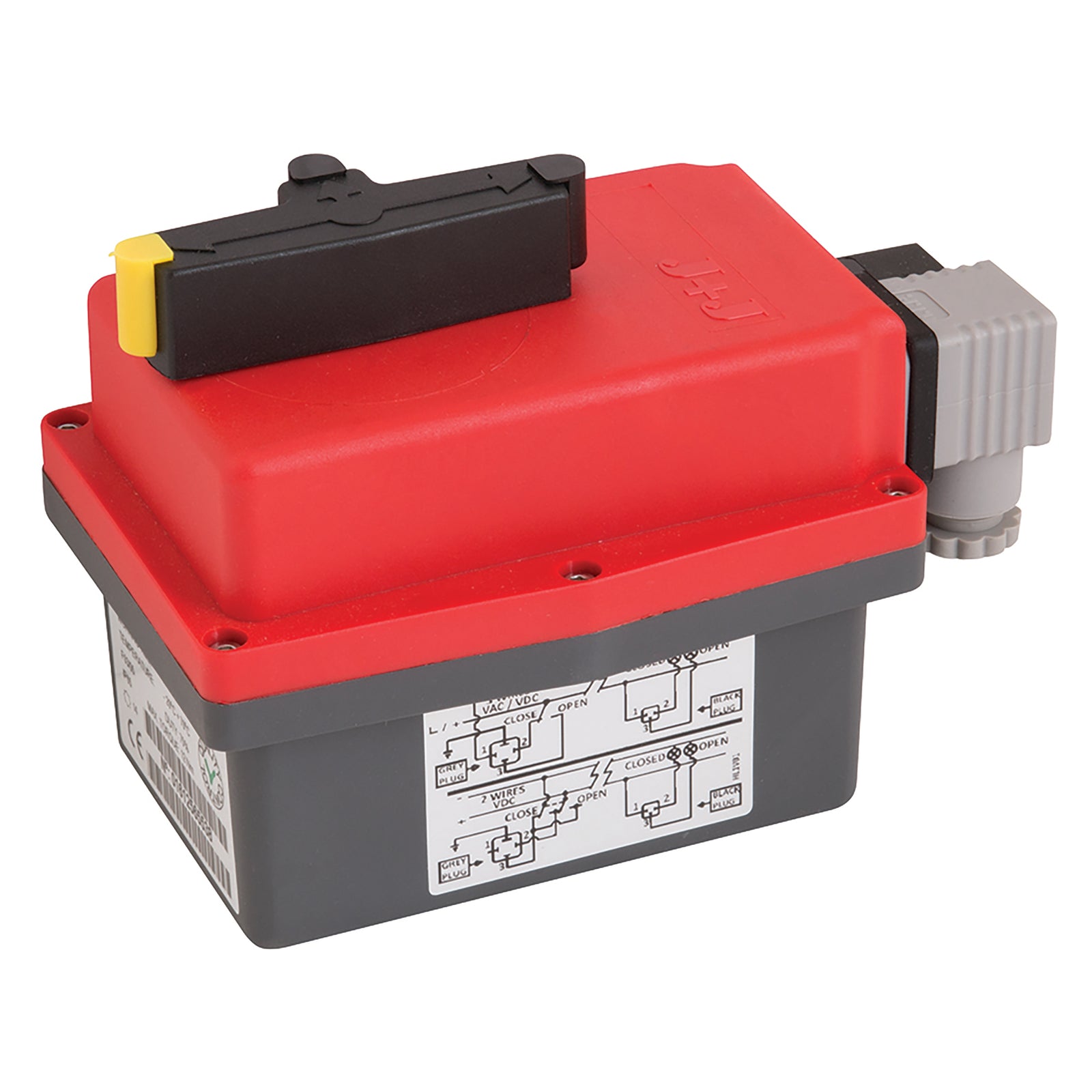 J+J J2H10 - 10Nm J2 Actuator High Volt 110-240Vdc/Ac