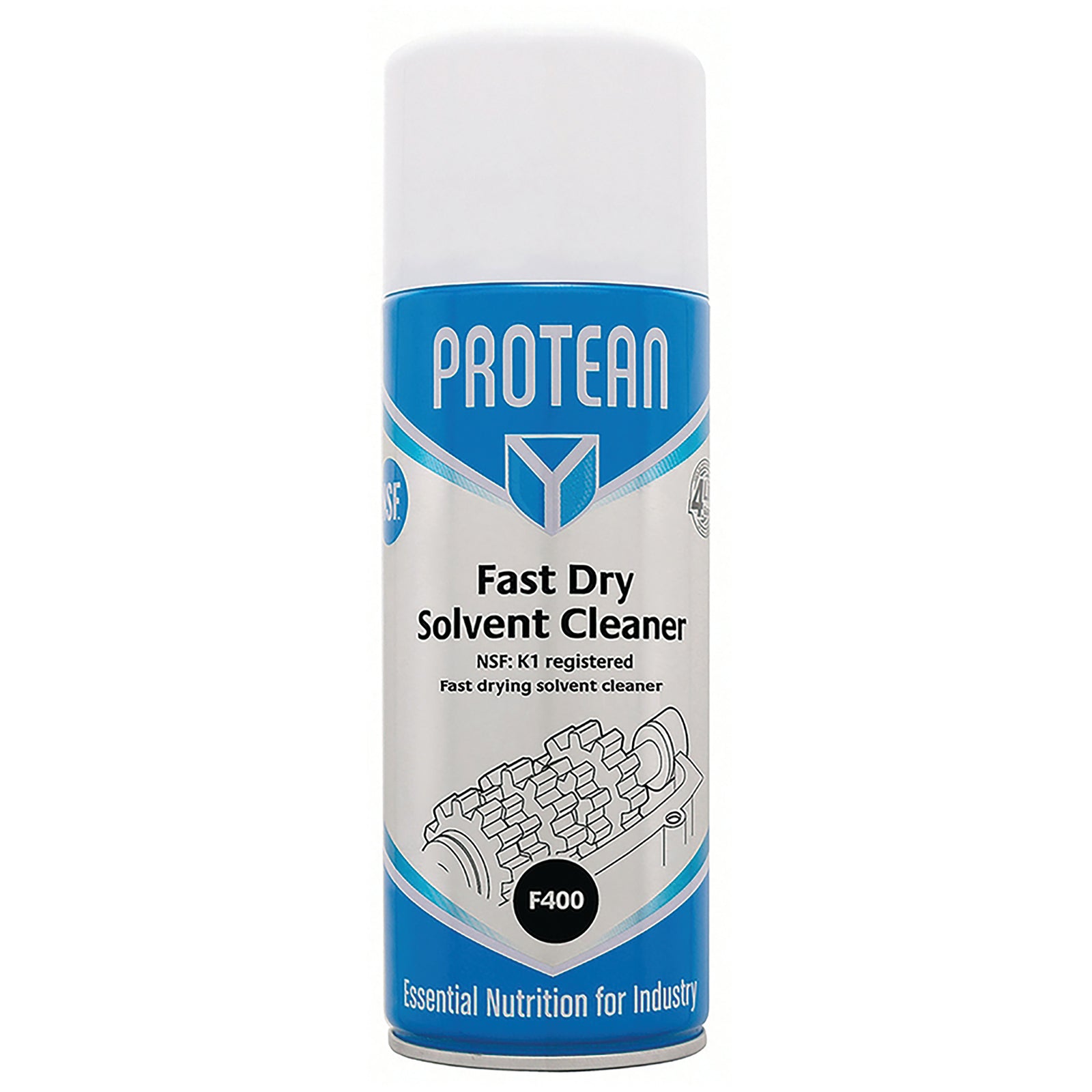 Tygris F400 - Fast Dry Solvent Cleaner Nsf