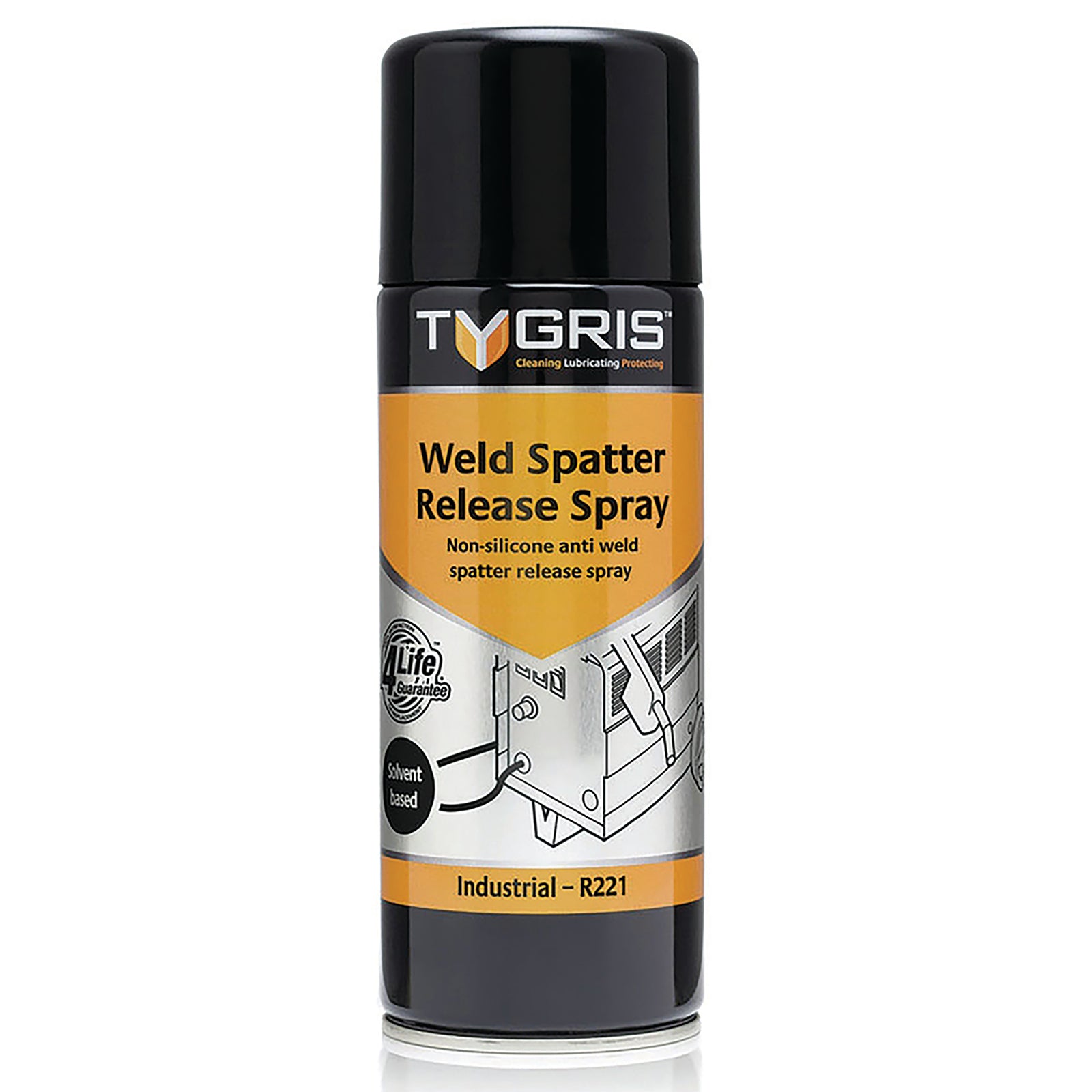 Tygris R221 - Weld Spatter Release Spray Solvent Based
