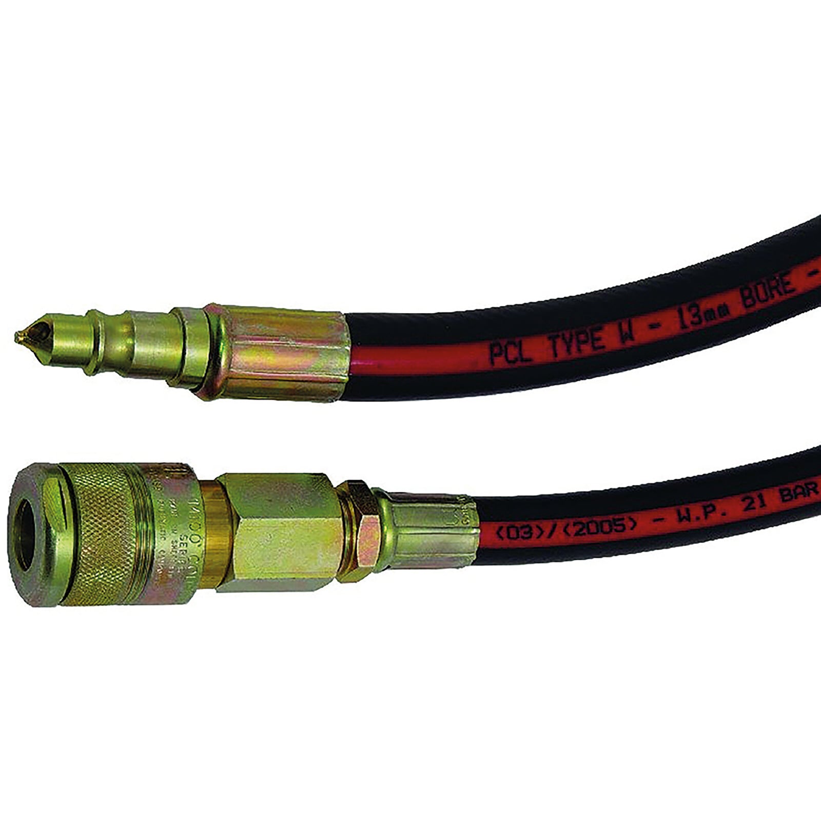 PCL HA2128 - 1/2" ID Air Tool Hose Assembly