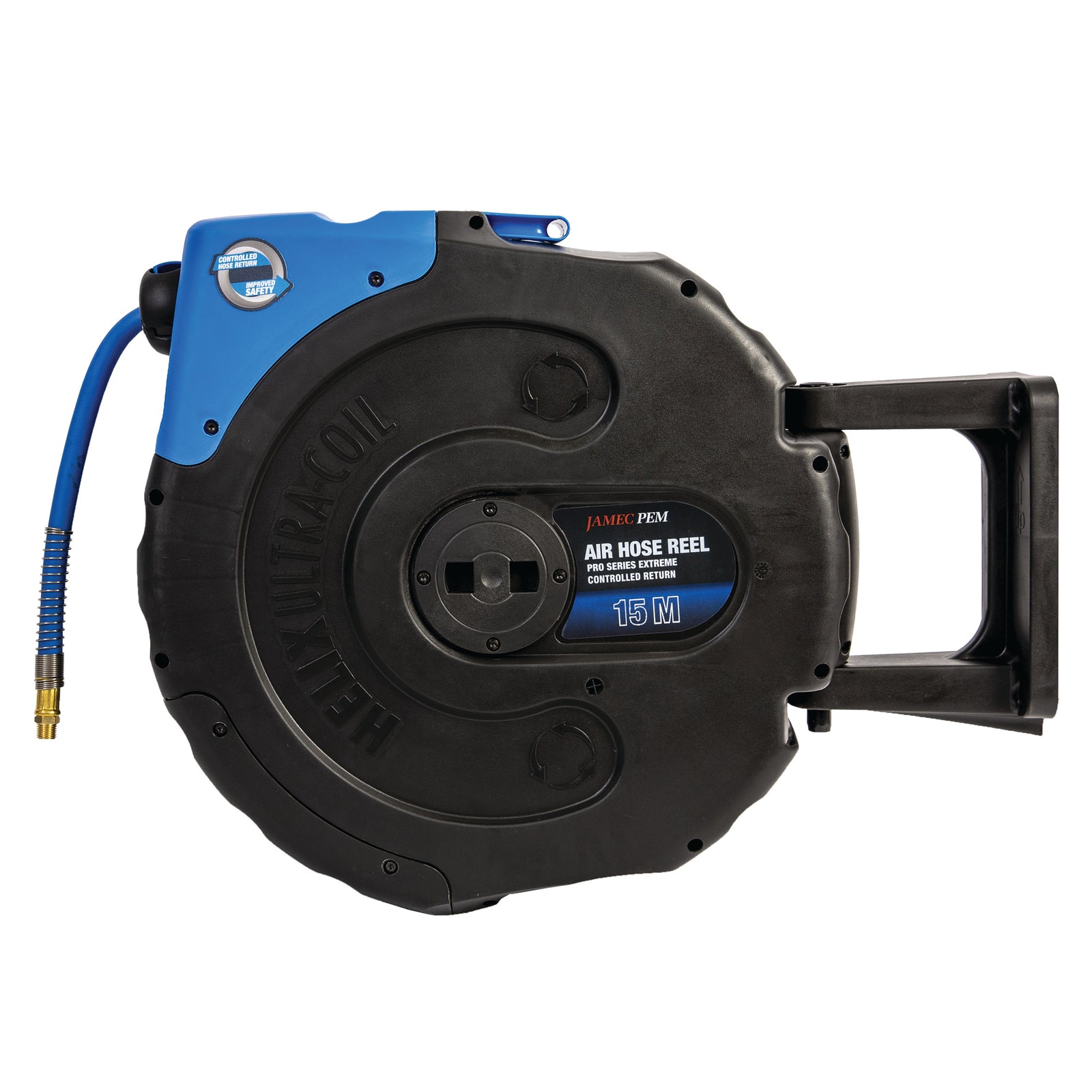 Jamec Pem HR8-315B - Heavy Duty Air And Water Hose Reel Complete With Hose