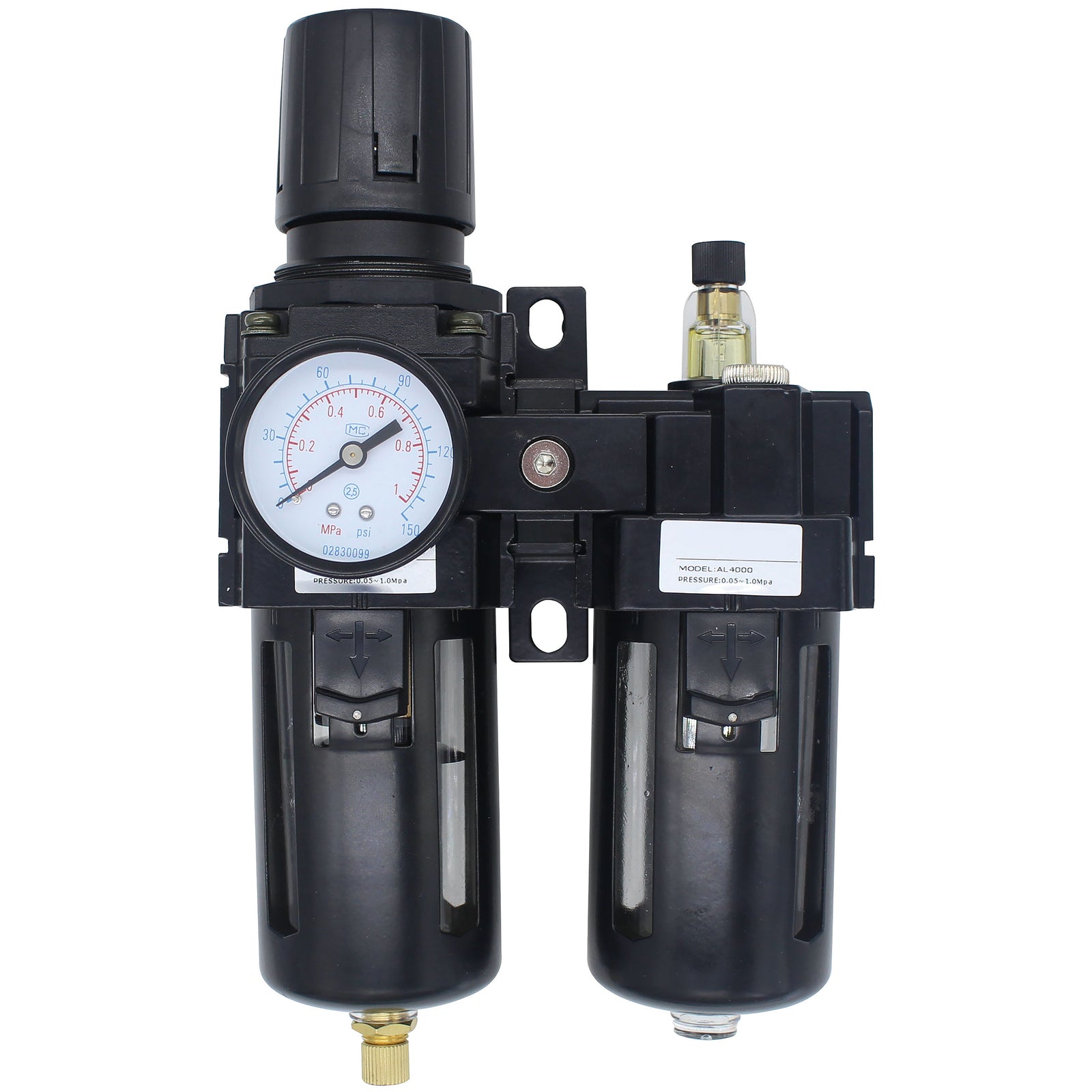 FT Pro AC5010-10D - 1" BSPP Female Filter + Regulator + Lubricator