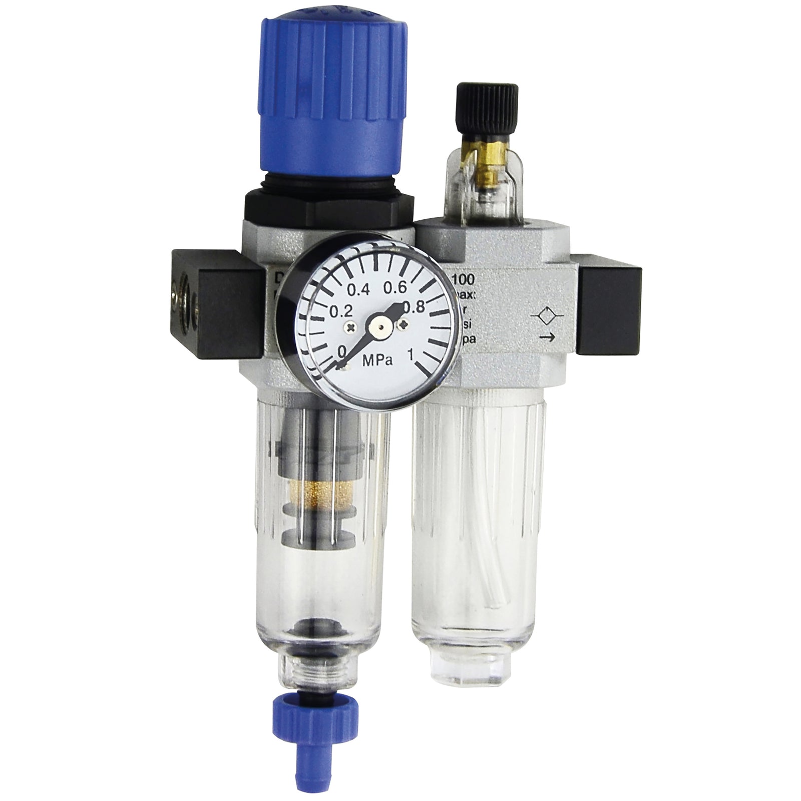 FT Pro DC101-M5 - M5 Metric Female Filter + Regulator + Lubricator