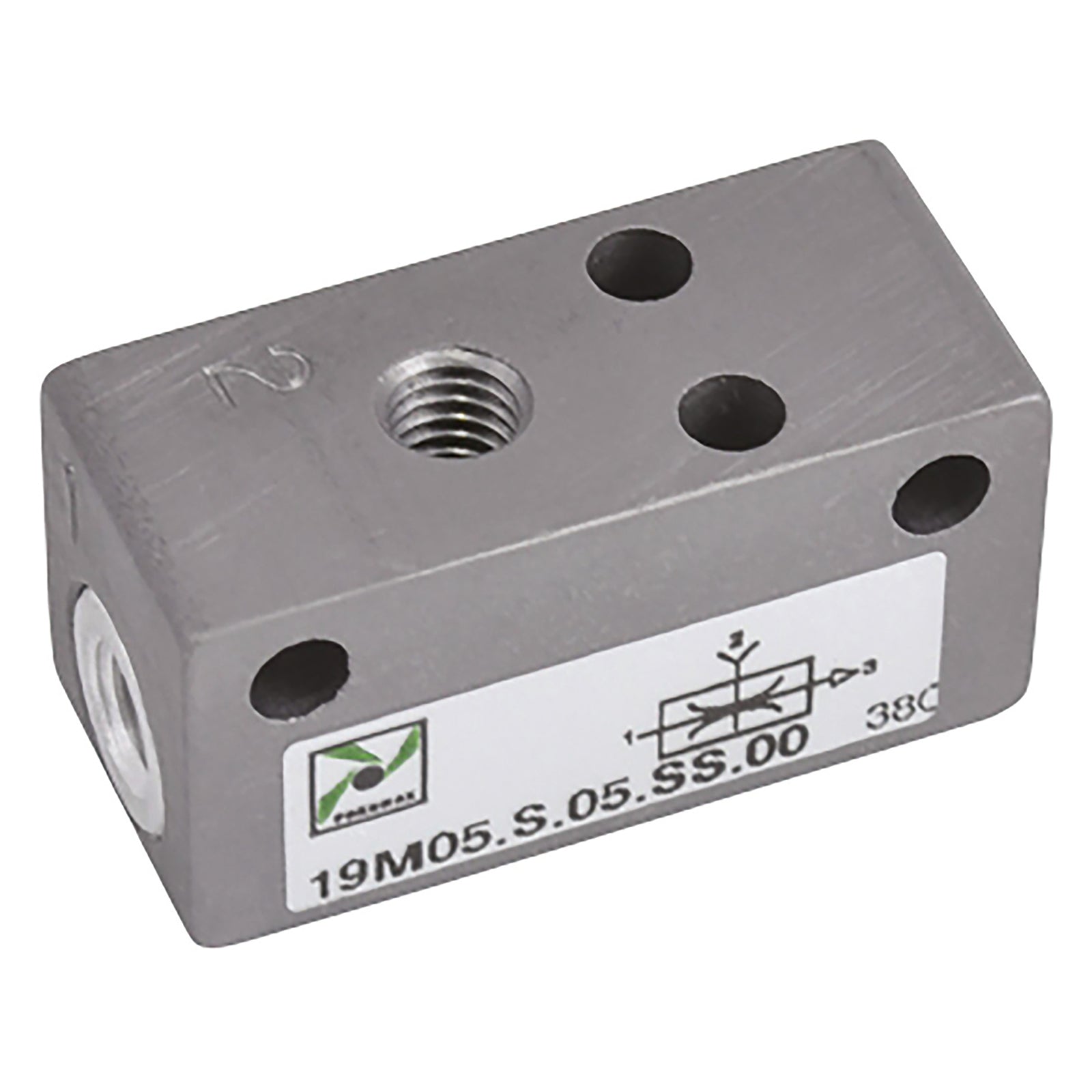 Pneumax 19M05.S.05.SS.00 - M5 Metric Female Single Stage Vacuum Generator