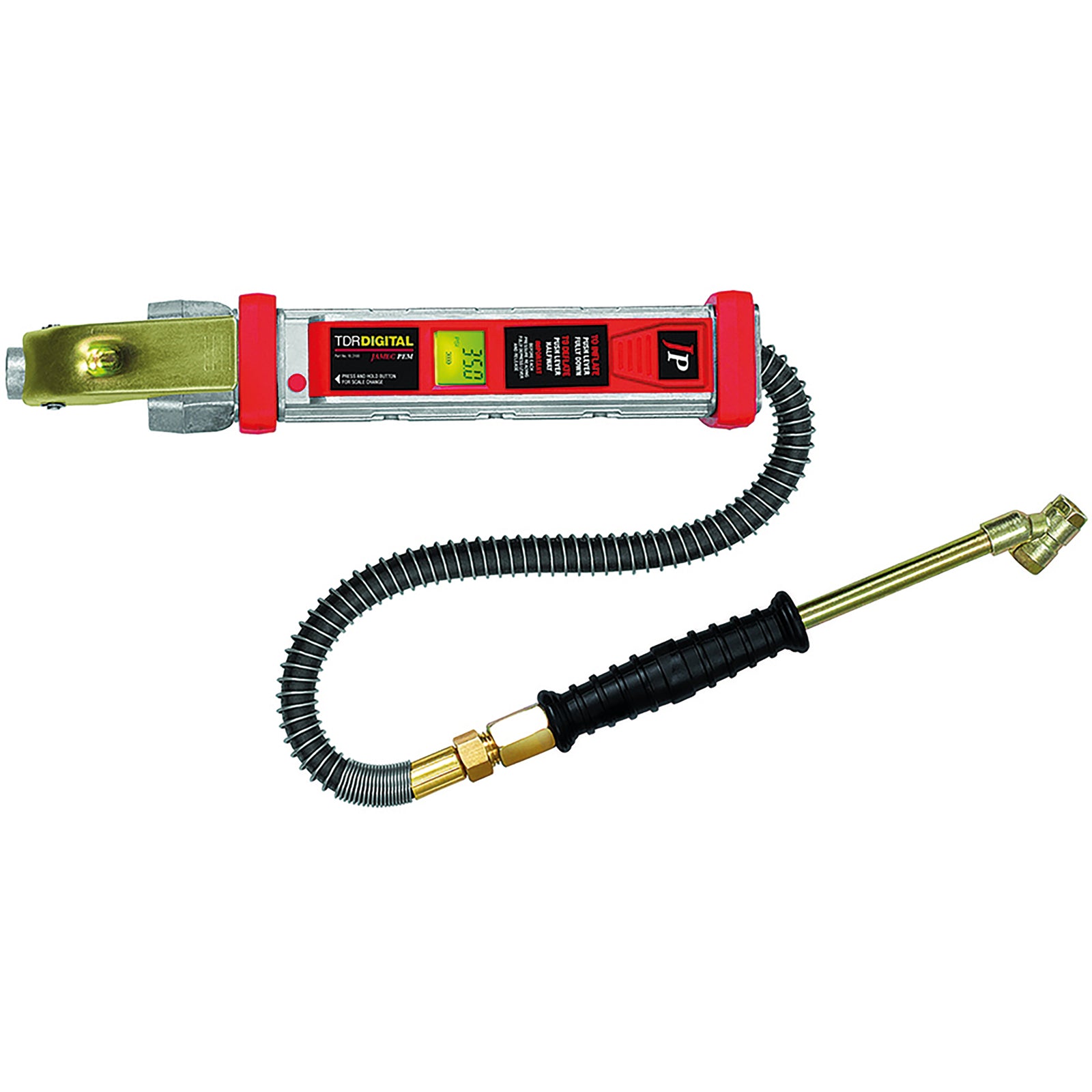 Jamec Pem 10.3100OS - Tdr Digital Tyre Inflator 500mm/20" Twin Hold On