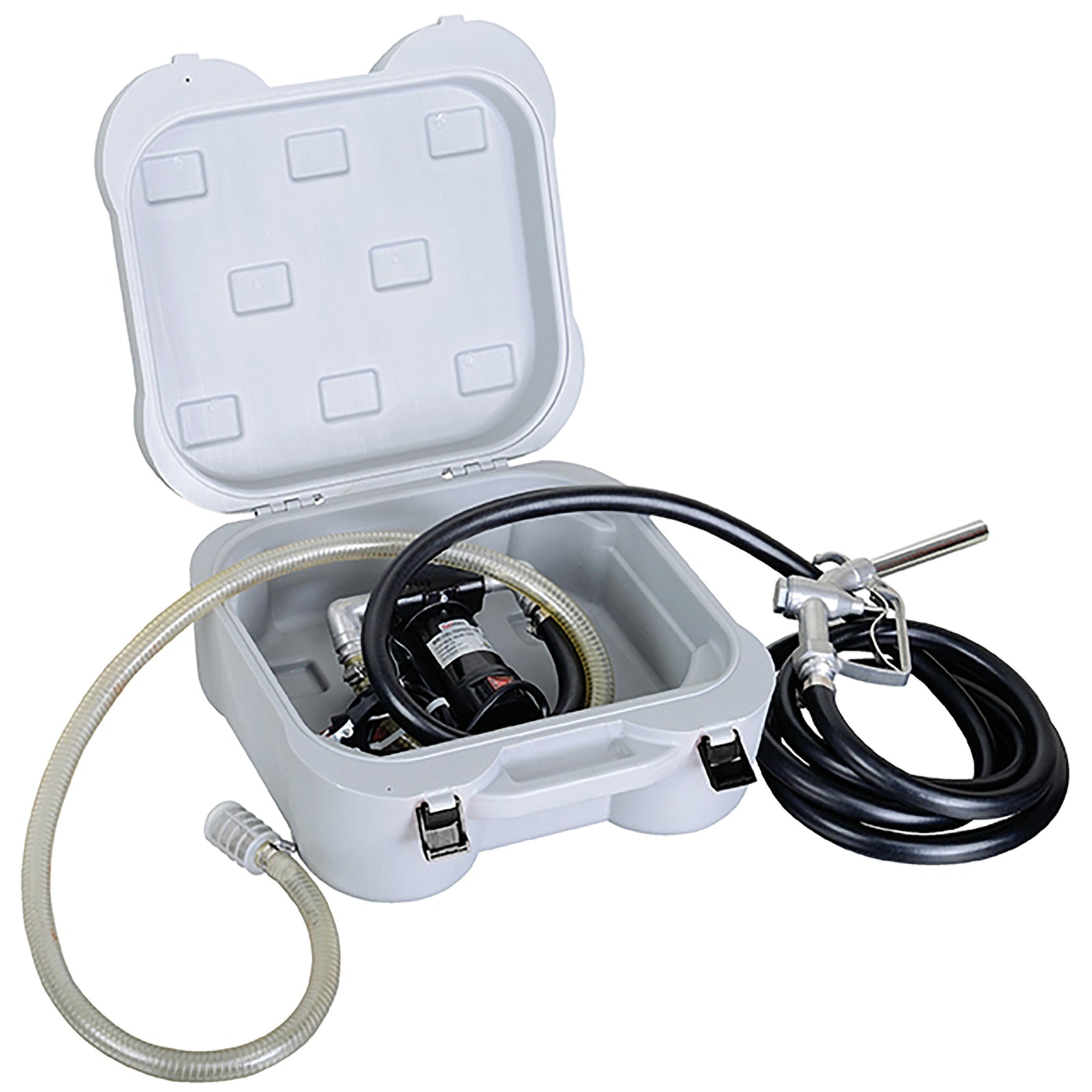 Redashe J10304022 - 12V Portable Fuel Transfer Pump Kit