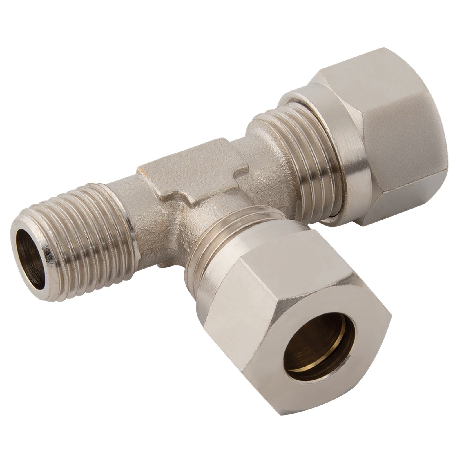 Aignep 923010-1/4 - T Ml Stud Run BSPT ODmm 10 BSPT Ml 1/4