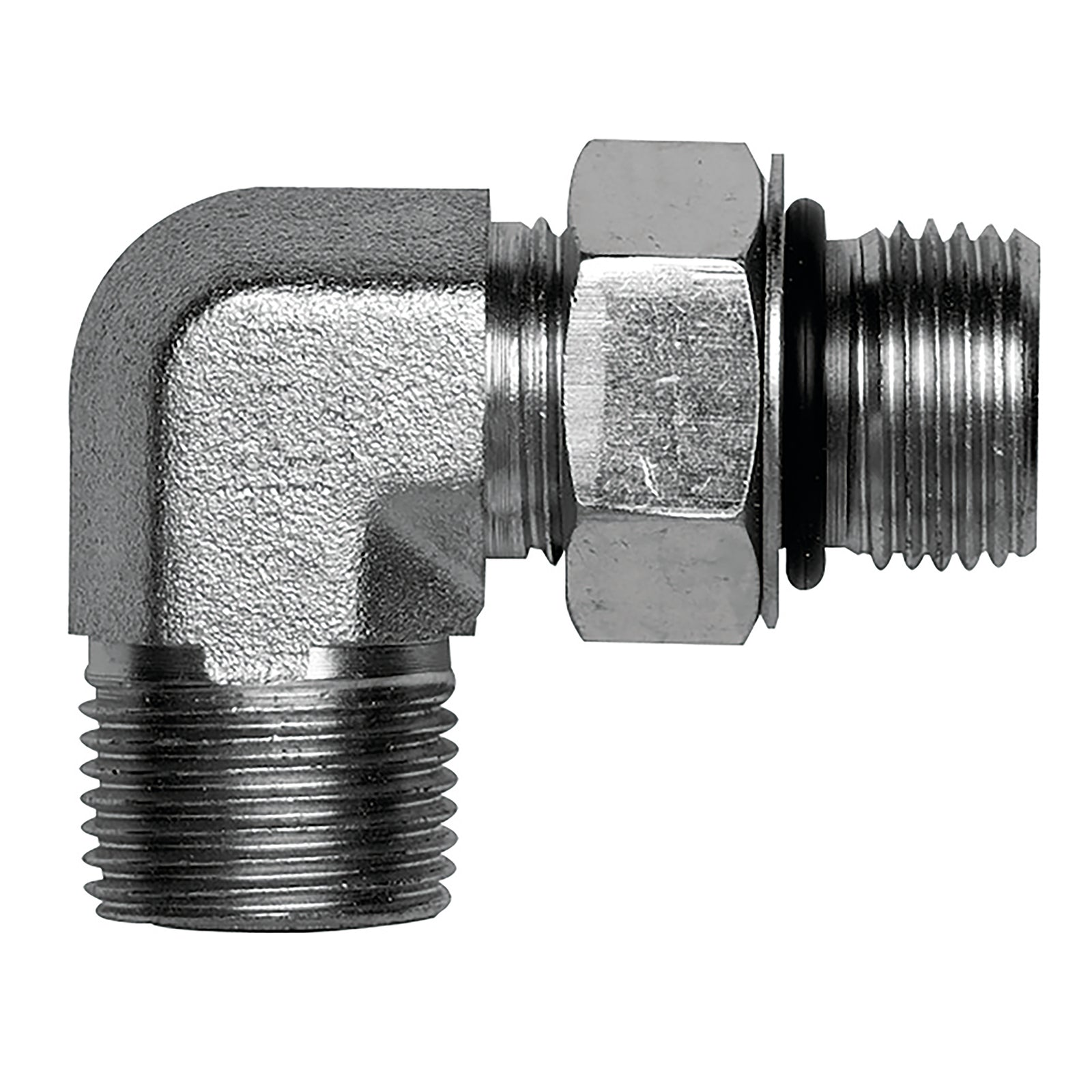 Brennan 919-1008 - 1"-14 Orfsx3/4"-14 Unf 90° Adjustable Elbow