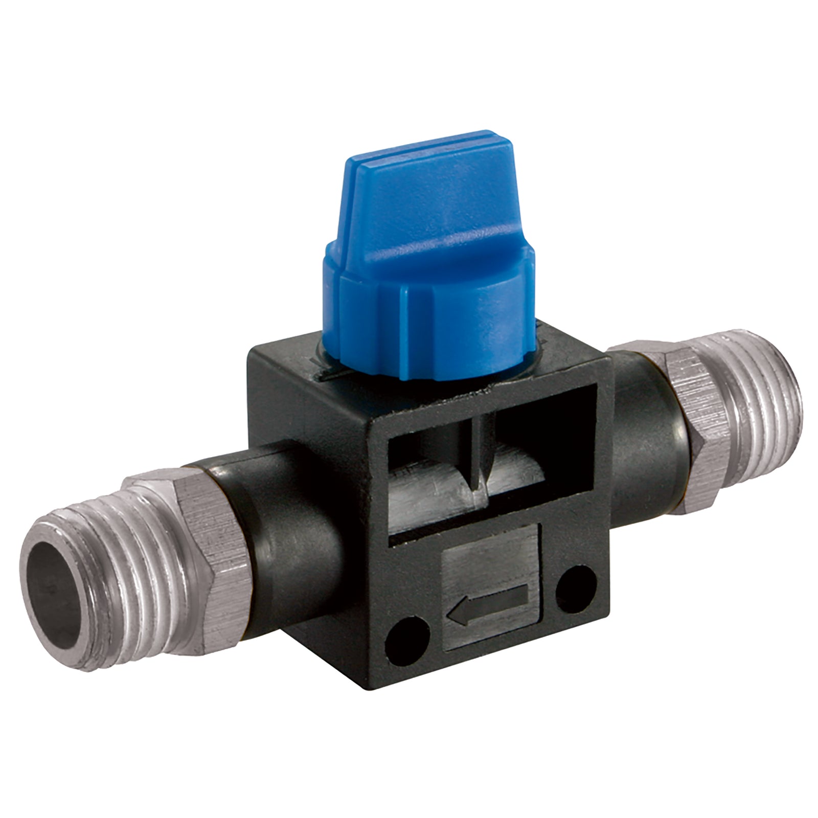 FT Pro HVSS-04-03 - 1/2"BSPT Male Thread X 3/8"BSP T Male Thread Ball Valve