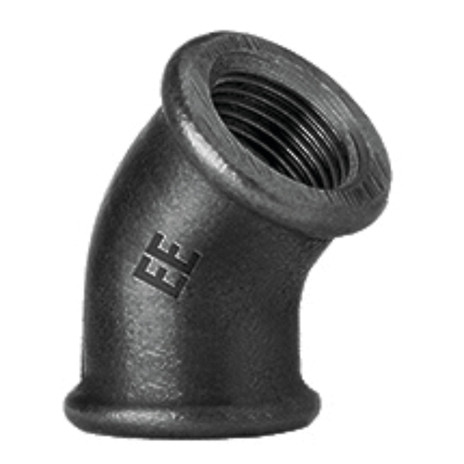 EE EE-MI120-34N - Black 45 Deg Equal Elbow 3/4" BSP Female
