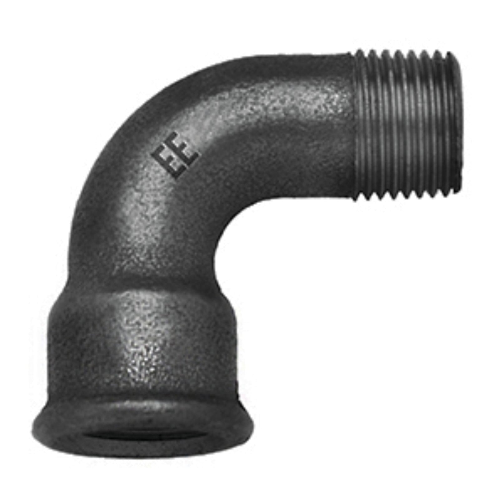 EE EE-MI1A-112N - Black Short Bend 1.1/2" BSP Male X Female