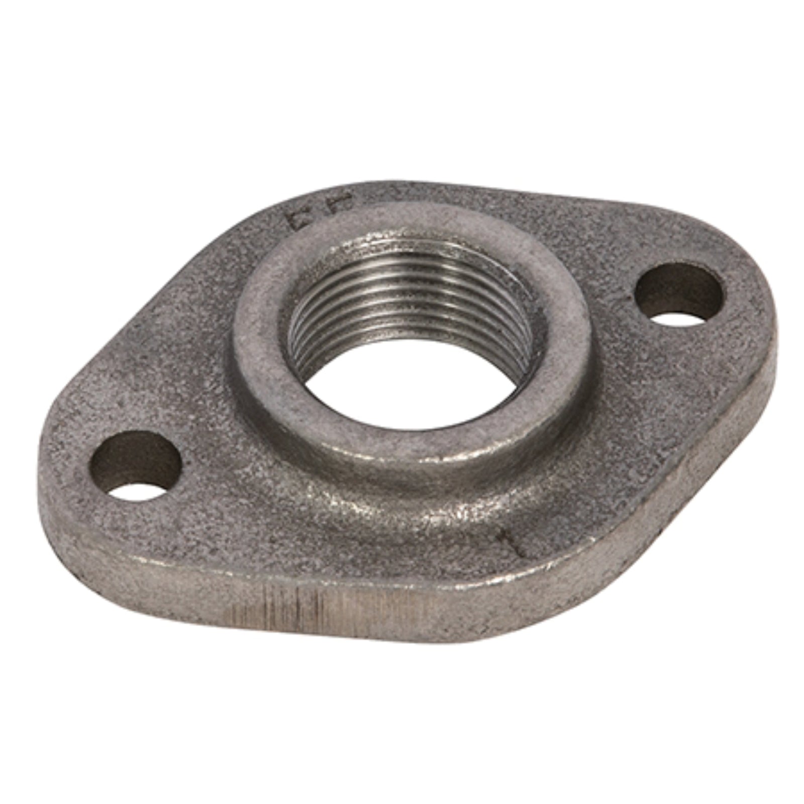 EE EE-MI326-112-N - Black Screwed Flange With 2 Bolt Holes 1.1/2" BSP