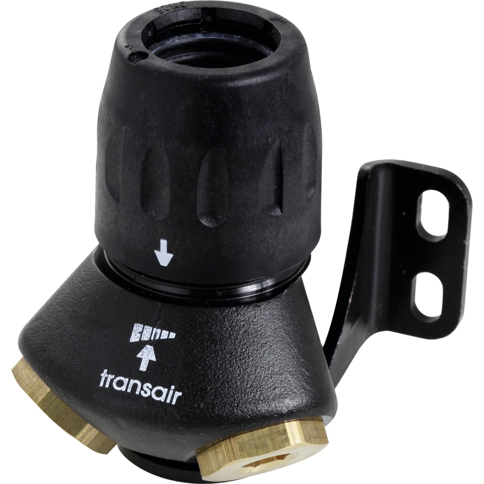 Parker Transair 6682.25.21 - Wall Bracket 2 Port 45 25mm Tube X 1/2" BSPP Female Outlet