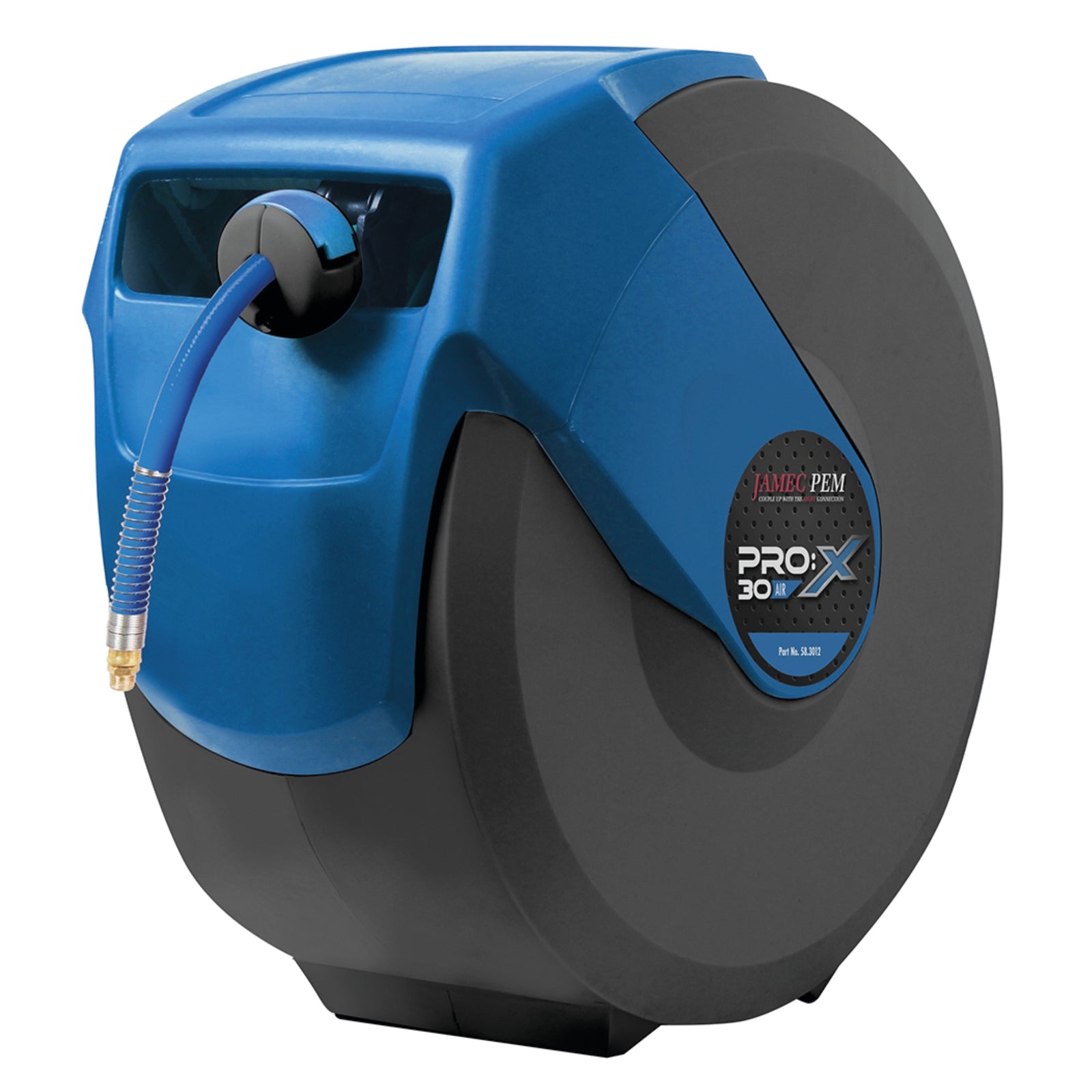 Jamec Pem 58.3023OS - Heavy Duty Air Hose Reel Complete With Hose