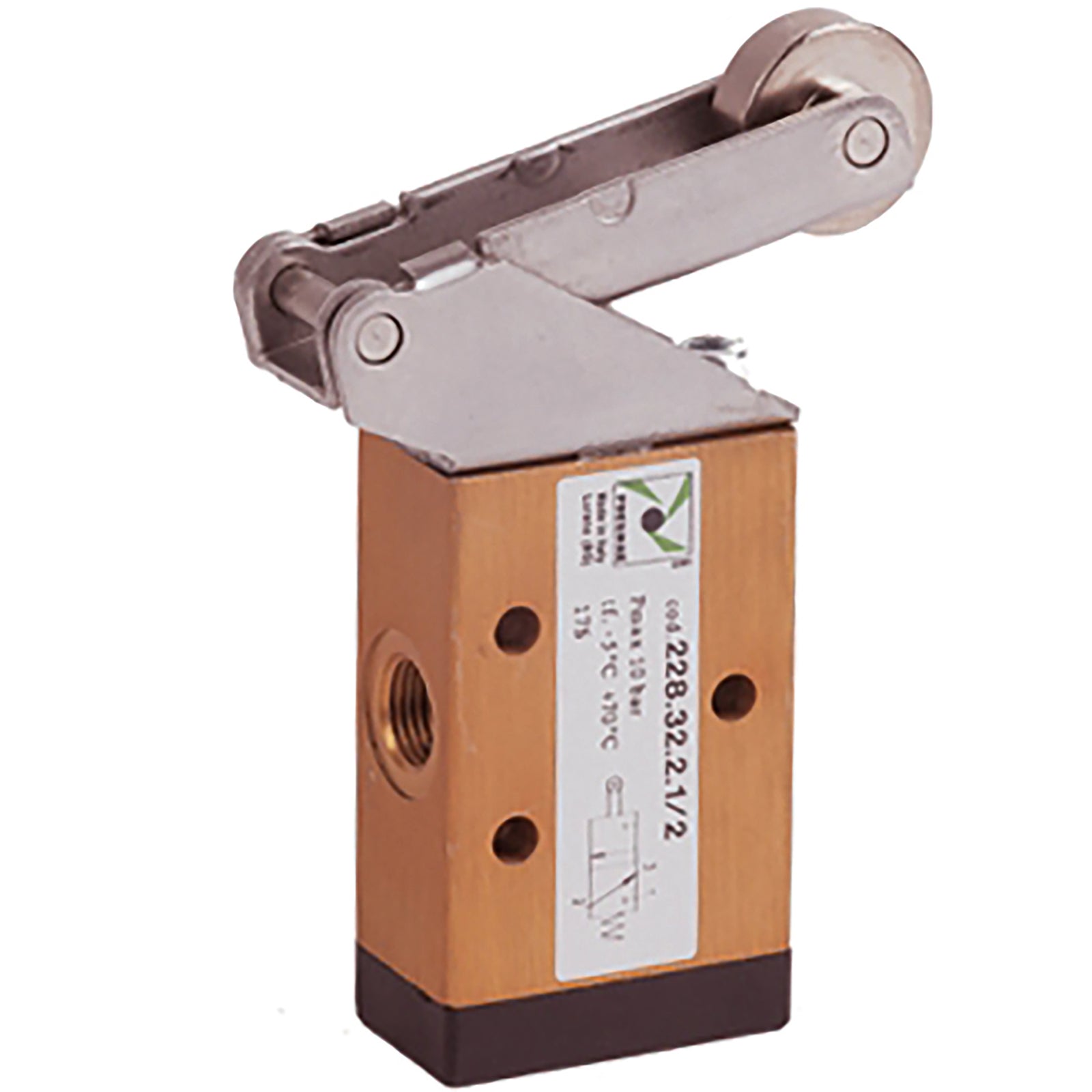 Pneumax 228.32.2.1/2 - 1/8" BSPP Female Lever Valve