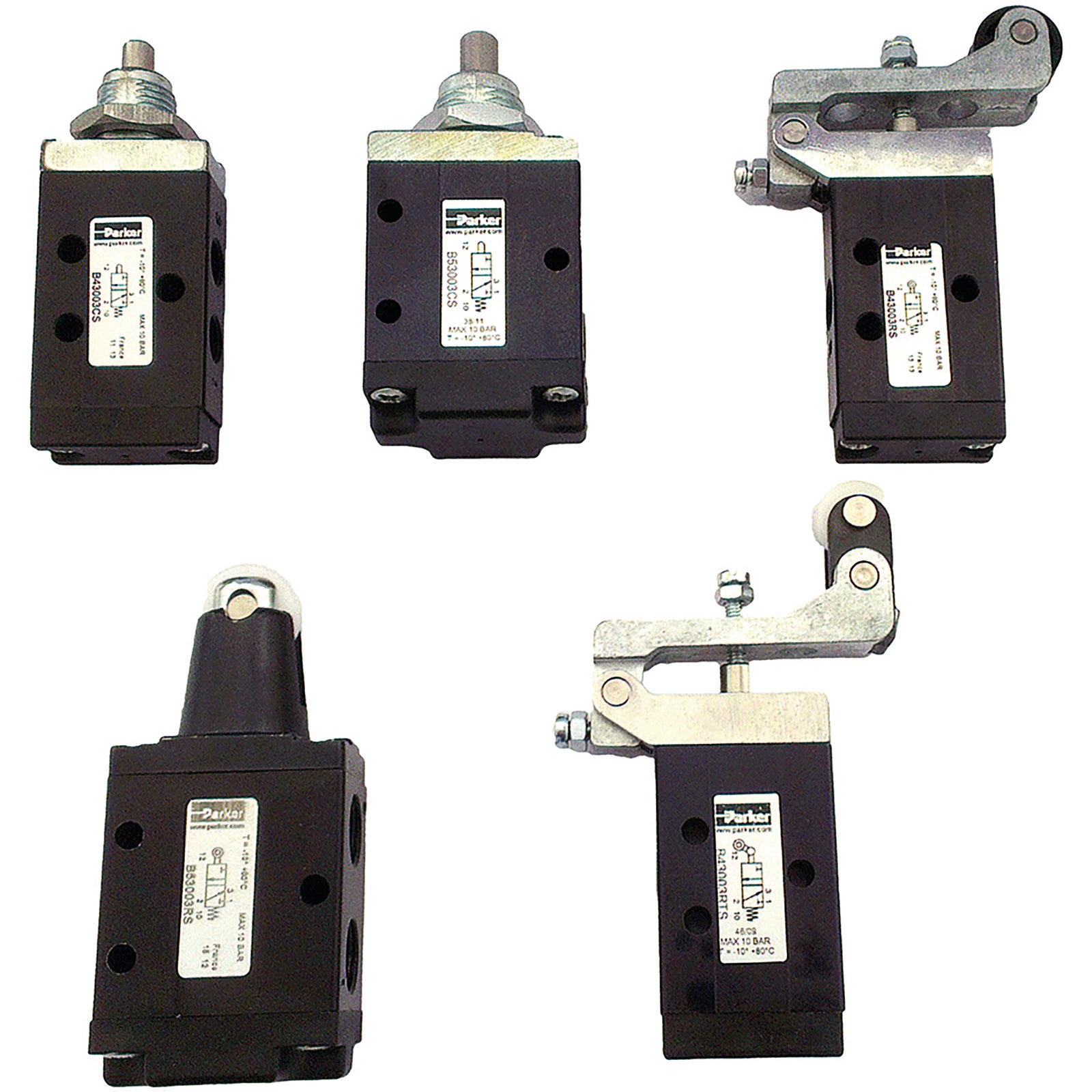 Parker B53003CS - 1/4" BSPP Female Trip Valve
