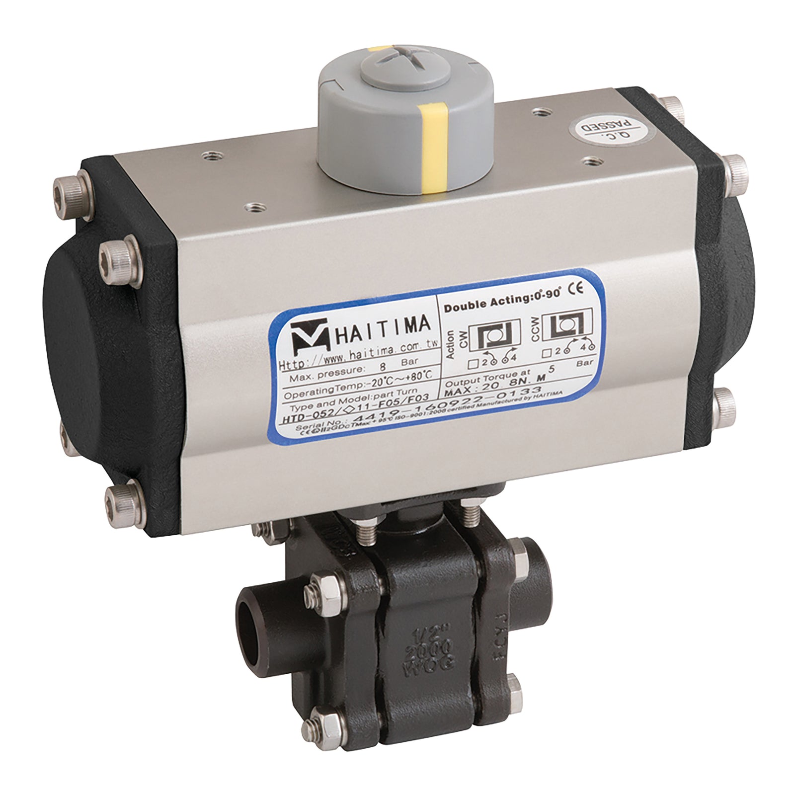 Haitima HDA 2012KMD-34C 2012KMD-34C 3/4" Nbbw Cs 3Pc Fsas Bv Da Act