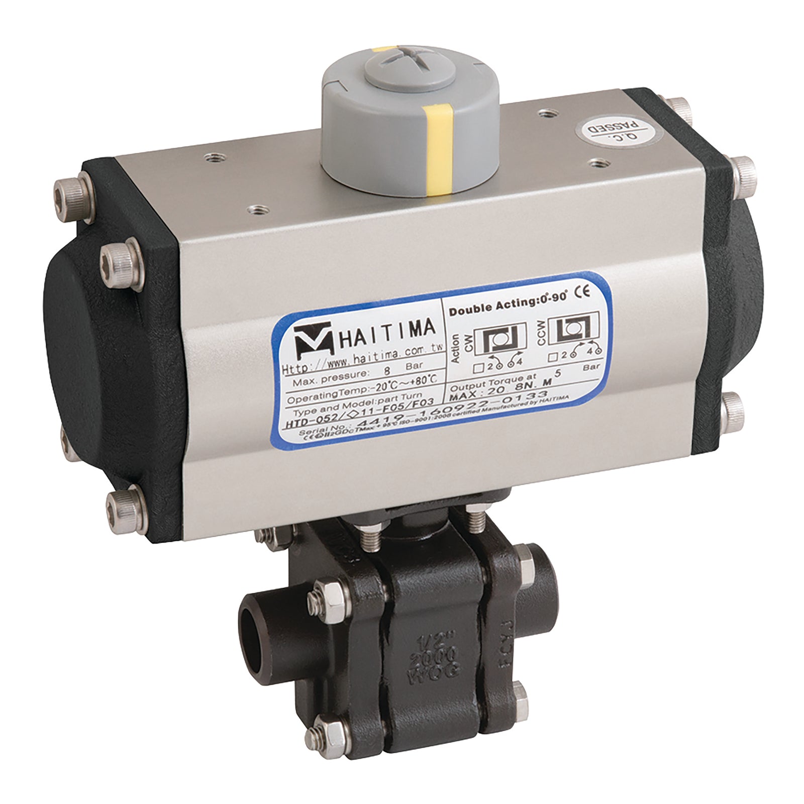 Haitima HSA 2012KMD-1C 2012KMD-1C 1" Nbbw Cs 3Pc Fsas Bv Sa Act