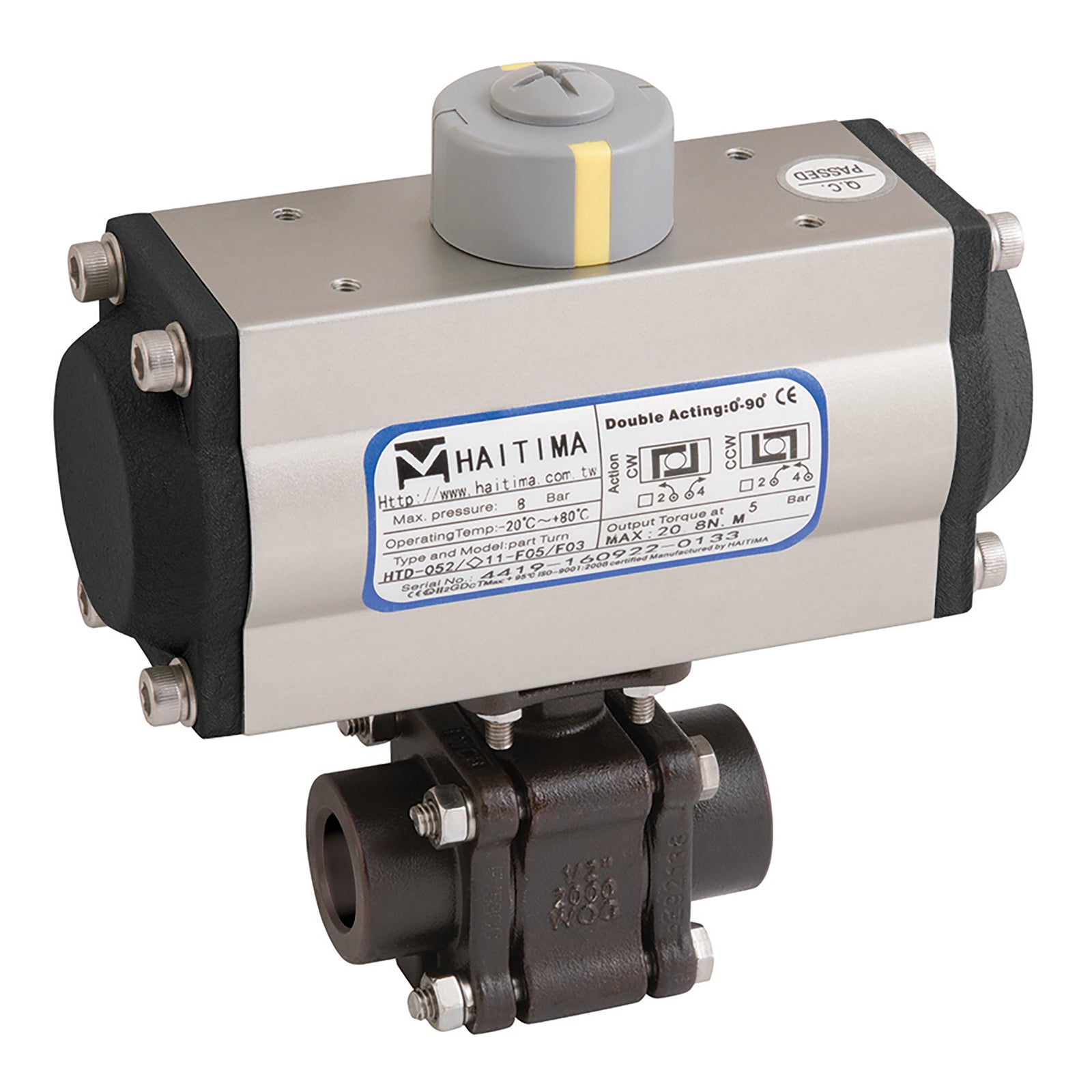 Haitima HSA 2011KMD-34C 2011KMD-34C 3/4" Nbsw Cs 3Pc Fsas Bv Sa Act