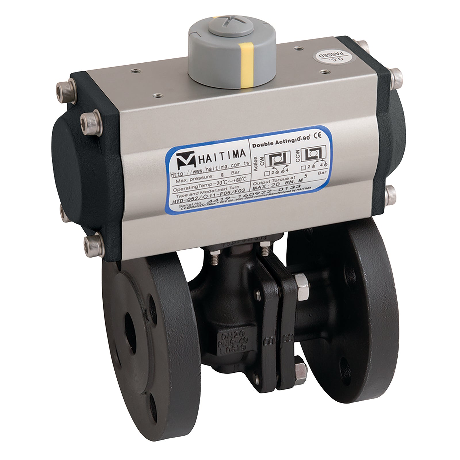 Haitima HSA 2019D 10C 2019D 10C 2.1/2" Pn16 Cs Fsas Fbbv F/W Hait Sa Act