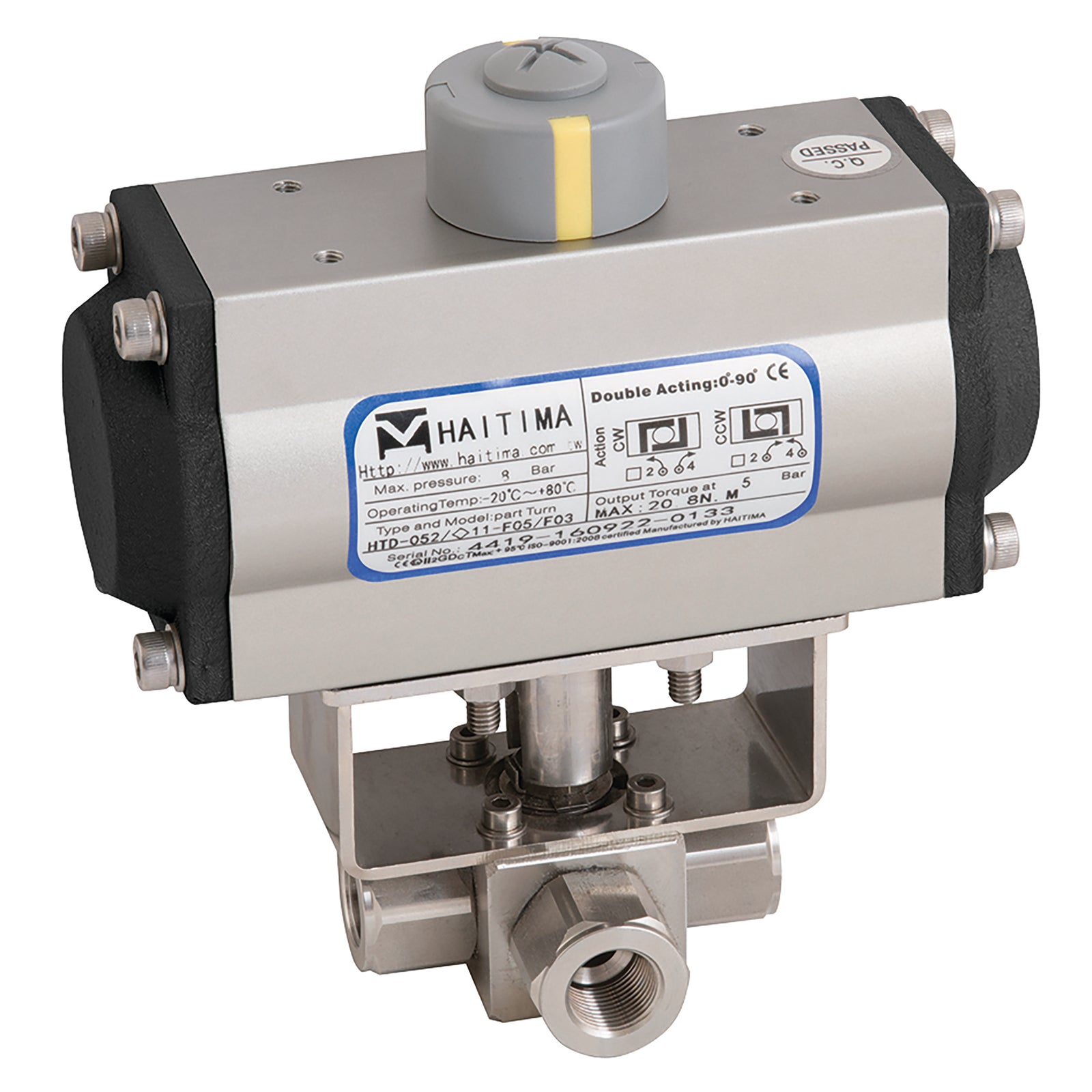Haitima, FT Pro HDA HPSSL-12 HPSSL-12 1/2" BSP Ss 6K 3Wl Bv F/W Hait Da Act