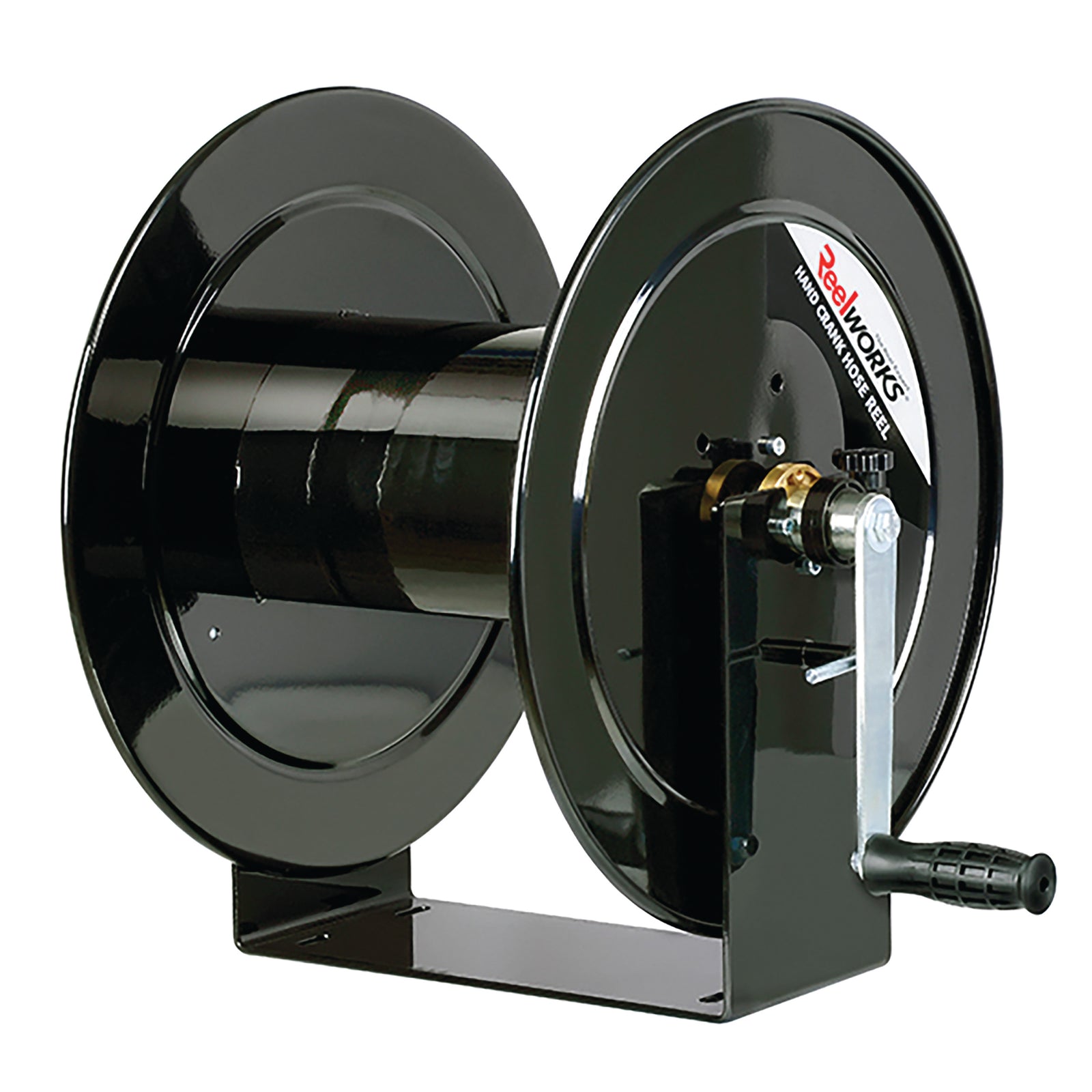 FT Pro CHR11602 - Heavy Duty Hand Crank Reel, Hose Capacity: 100' / 30M, Hose ID: 3/4"