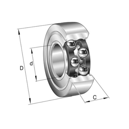 INA LR-5306NPPU Ball Track Roller