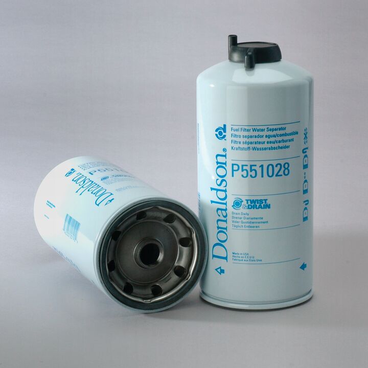 Donaldson Fuel Filter, Water Separator Spin-On Twist&Drain P551028 – High-Performance Filtration – Roladex UK