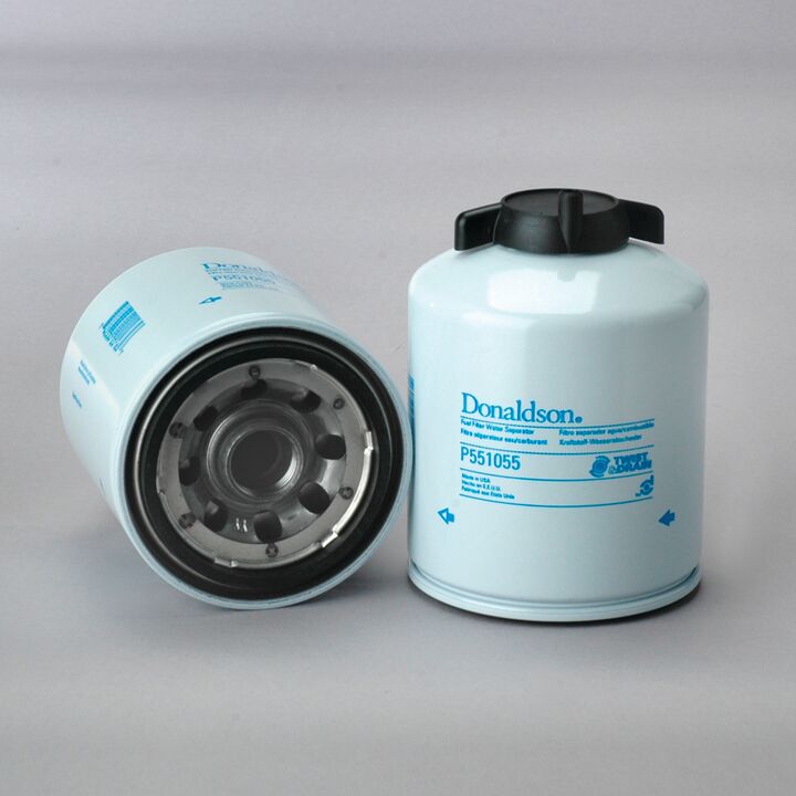 Donaldson Fuel Filter, Water Separator Spin-On Twist&Drain P551055 – High-Performance Filtration – Roladex UK