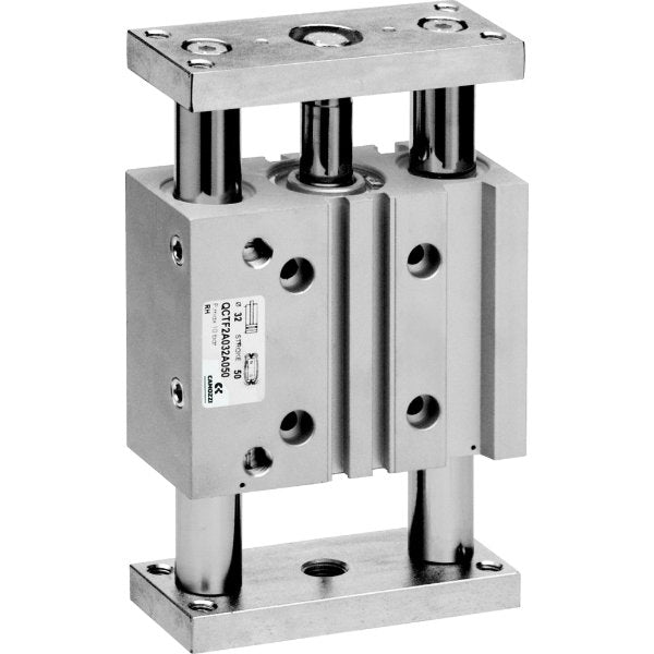 Image of QCBF2A032A125 - guided cylinder double acting 32mm bore 125mm stroke - Camozzi | Roladex UK