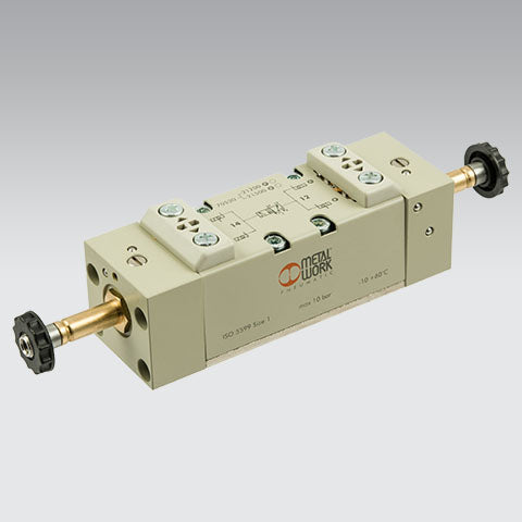 Iso 1 In-Line 5/2 Sol/Sol - 7053021200 | Metal Work Pneumatic Online