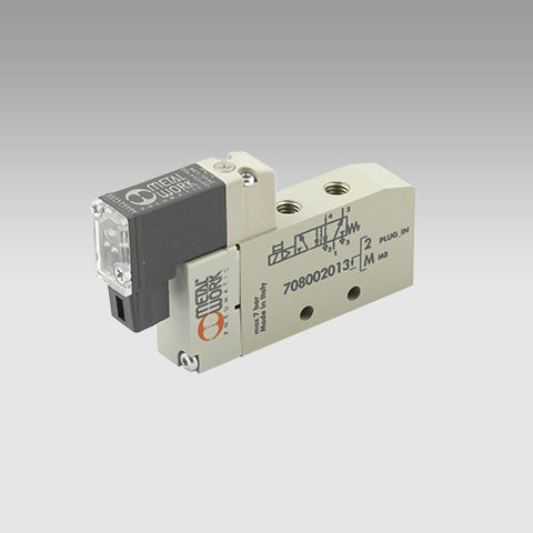 Minimach M5 5/2 Sol/Spr 24Vdc - 7080020132 | Metal Work Pneumatic Online