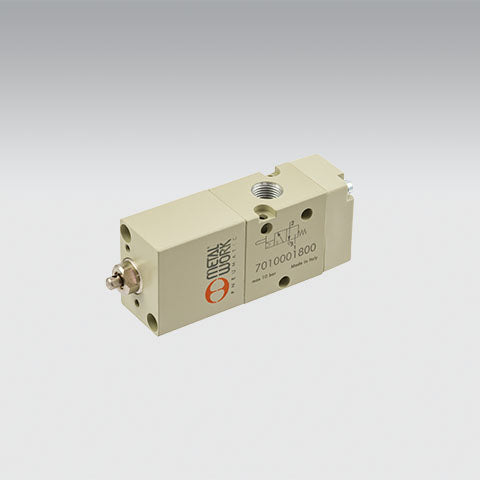 S70 Valve 1/8 3/2 Nc For Buttons - 7010001800 | Metal Work Pneumatic Online