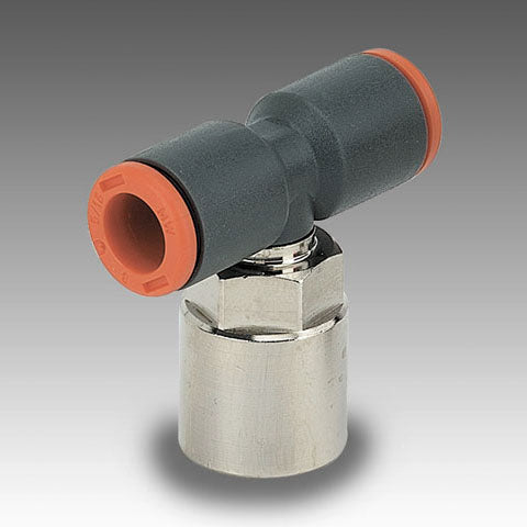 Rl35F 12 X 1/2 Techno Female Tee - 2L35F17 | Metal Work Pneumatic Online