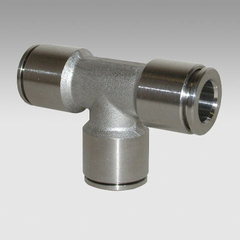 Xr5 Tee 6Mm Stainless/St (10'S Only) - 2L05003X | Metal Work Pneumatic Online