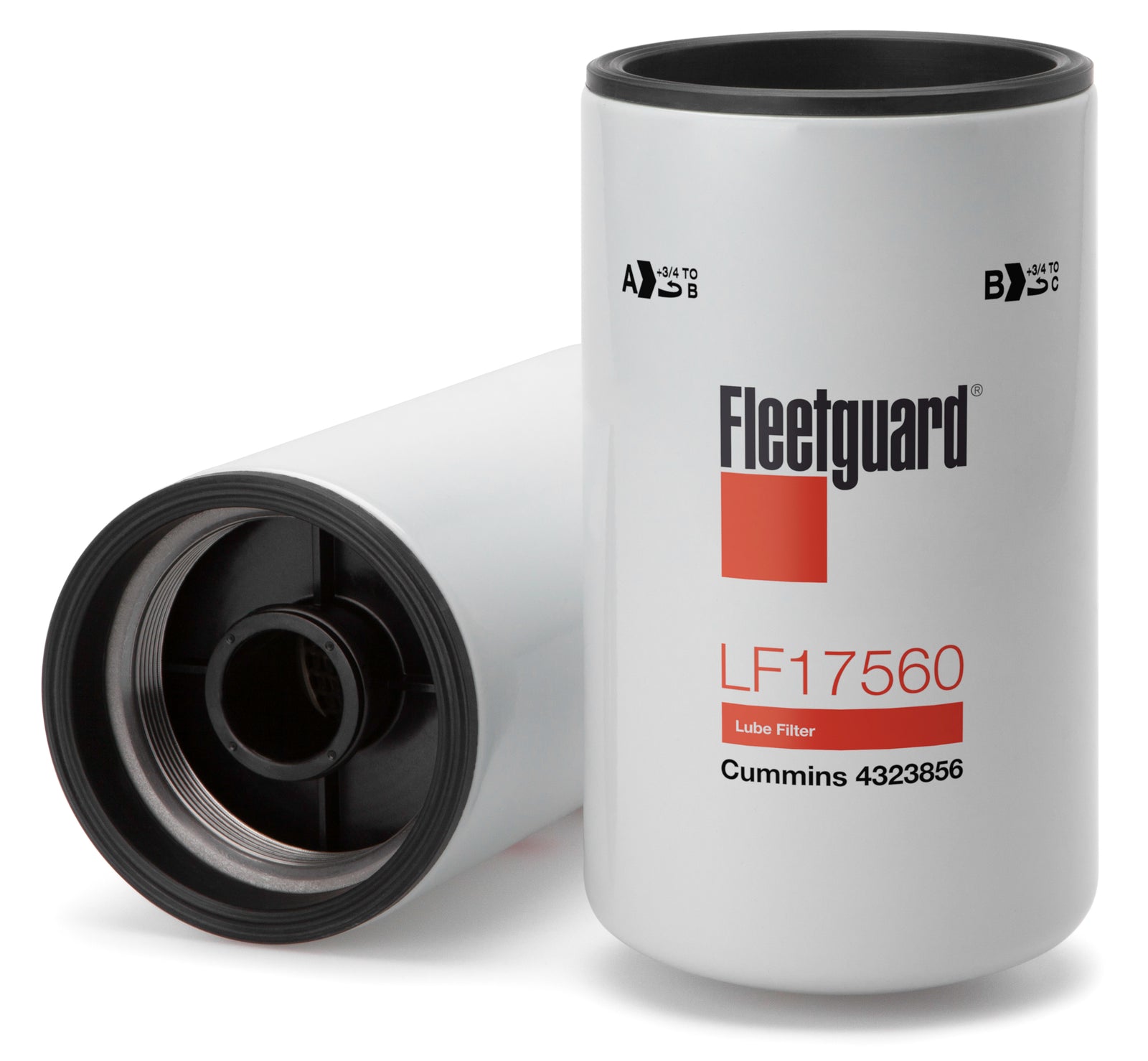 Fleetguard Oil Filter Synthetic Spinon LF17560